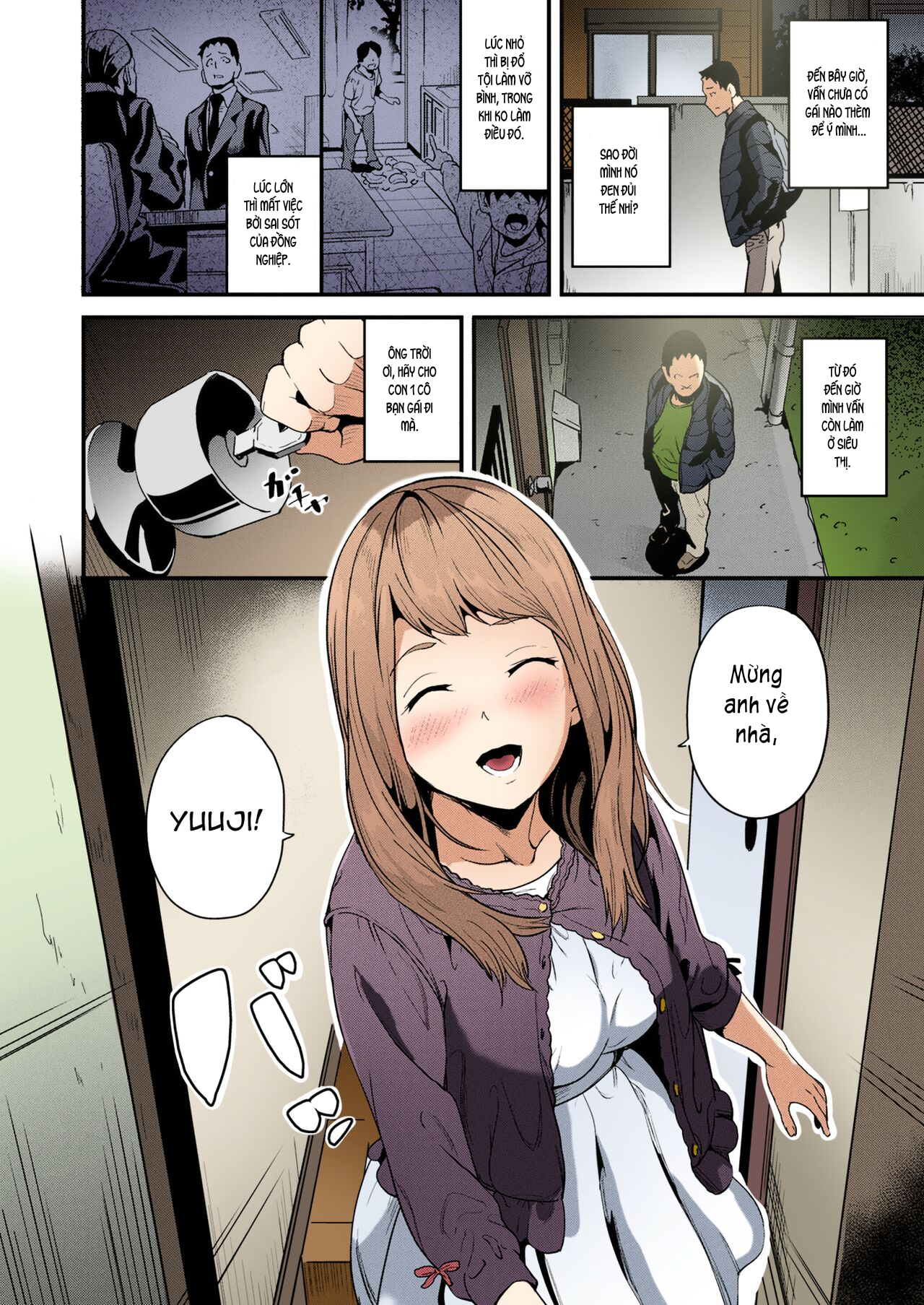 Đọc truyện hentai Sống cùng bé Slime. - Bản full màu - Chap 1.