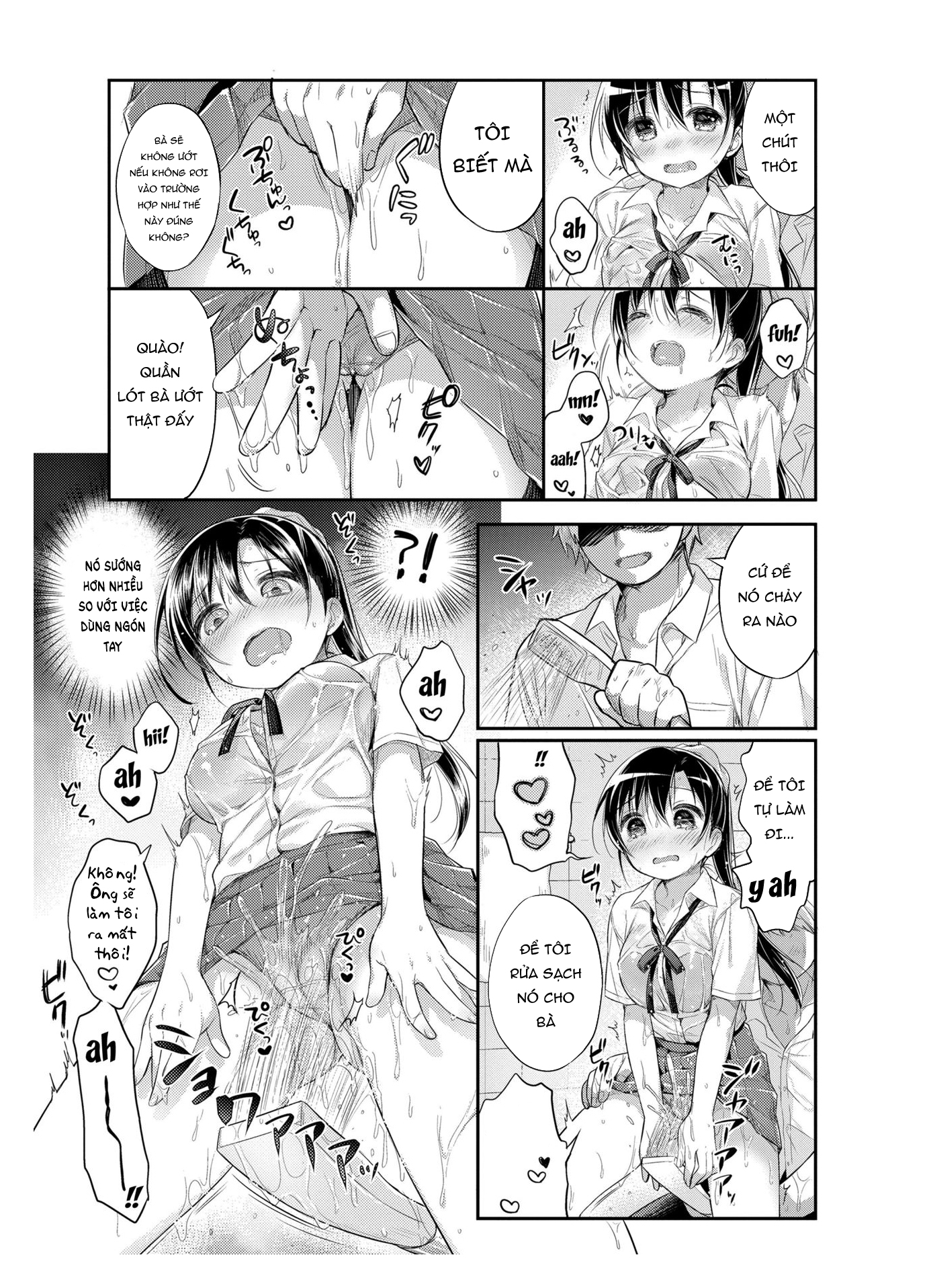 Đọc truyện hentai Hatsukoi Ecchi - First love H. - Chap 2: Hạ nhiệt