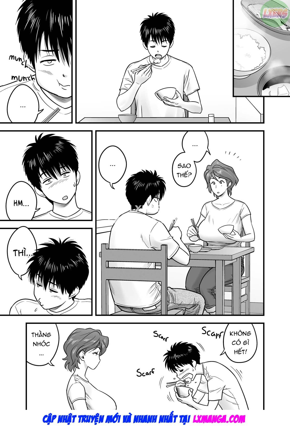 Đọc truyện hentai Vì mẹ tôi trở thành người yêu của bạn tôi - Chap 1