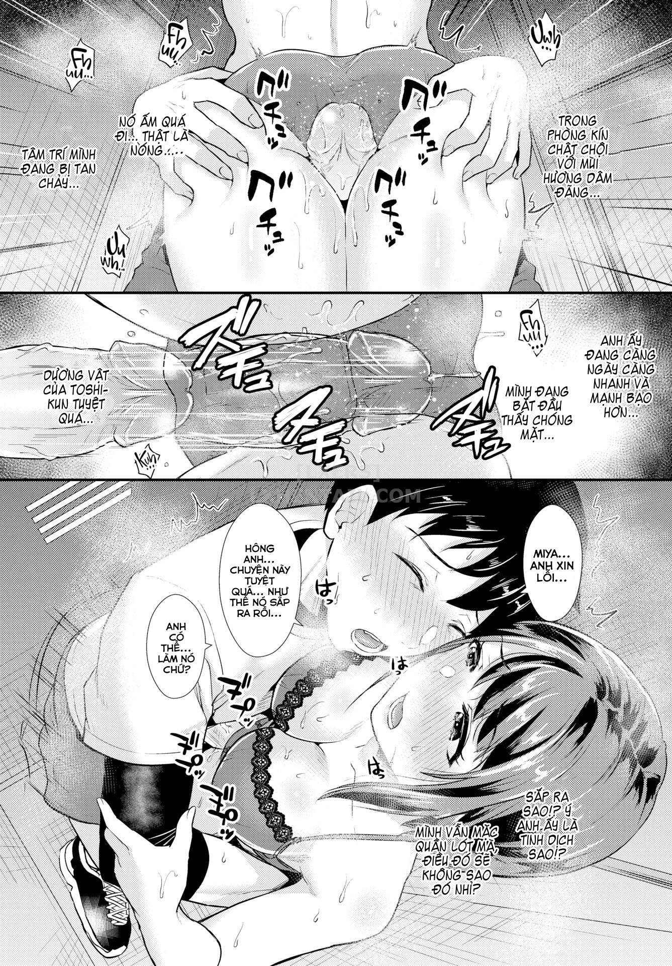 Đọc truyện hentai Sensitive Sweat - Oneshot