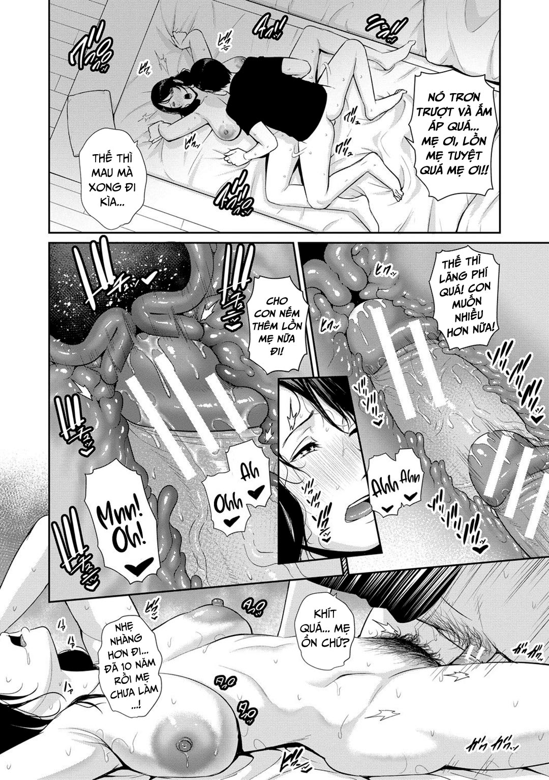 Đọc truyện hentai Ba người mẹ cuồng dâm Chap 7