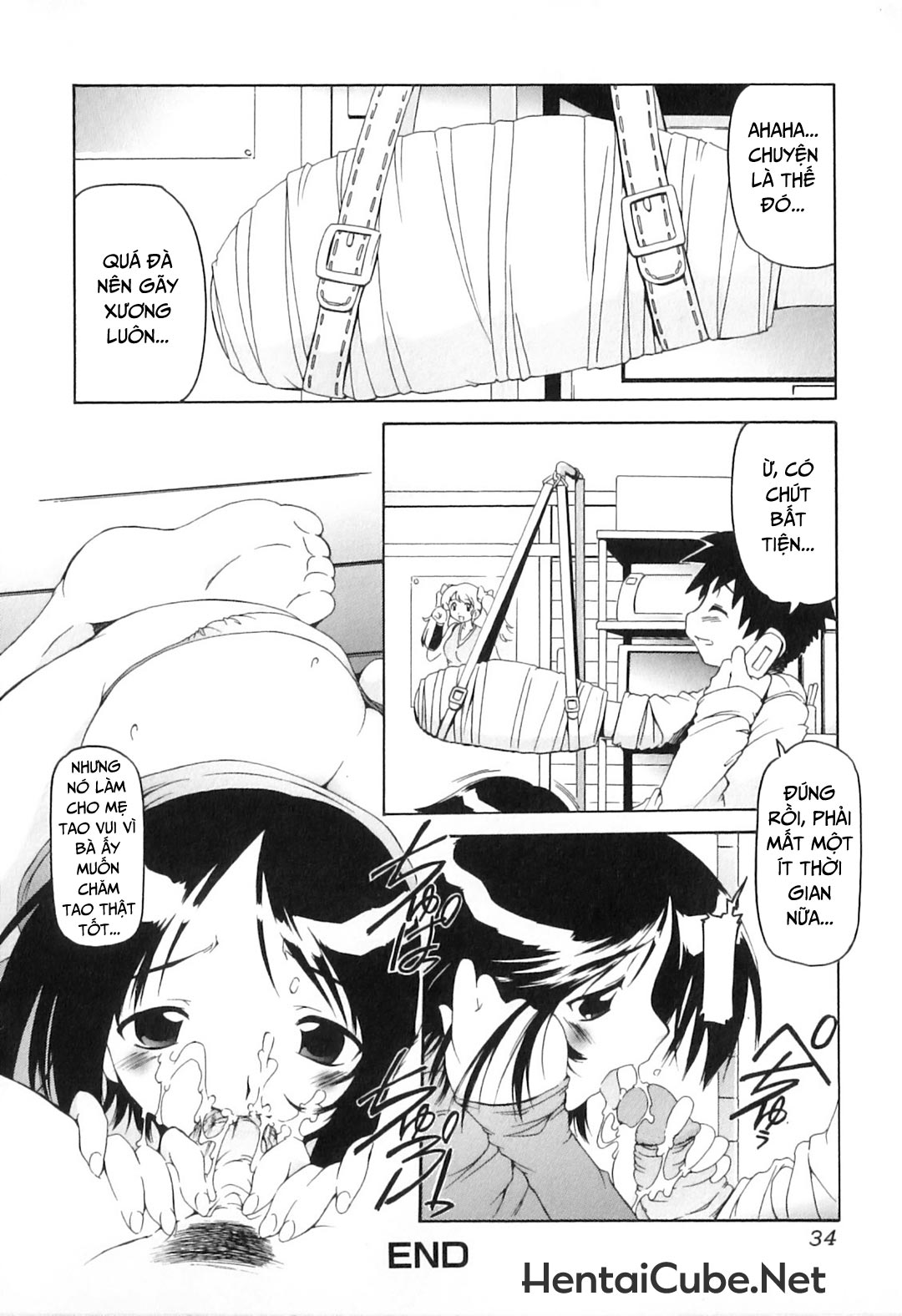 Đọc truyện hentai Khát khao mẹ và con trai - Chap 2 - Chăm sóc toàn diện