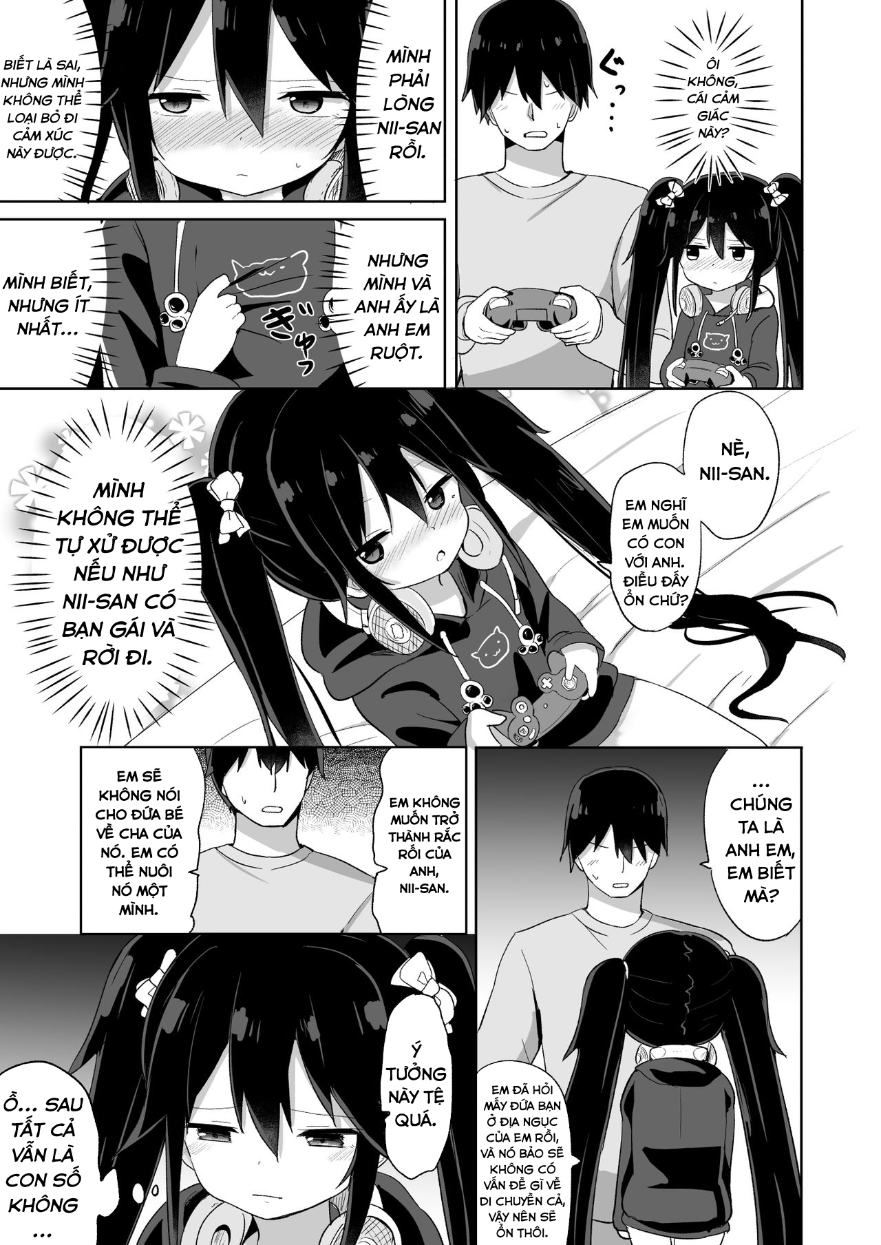 Đọc truyện hentai Đứa em trai succubus - Oneshot - Ngọt