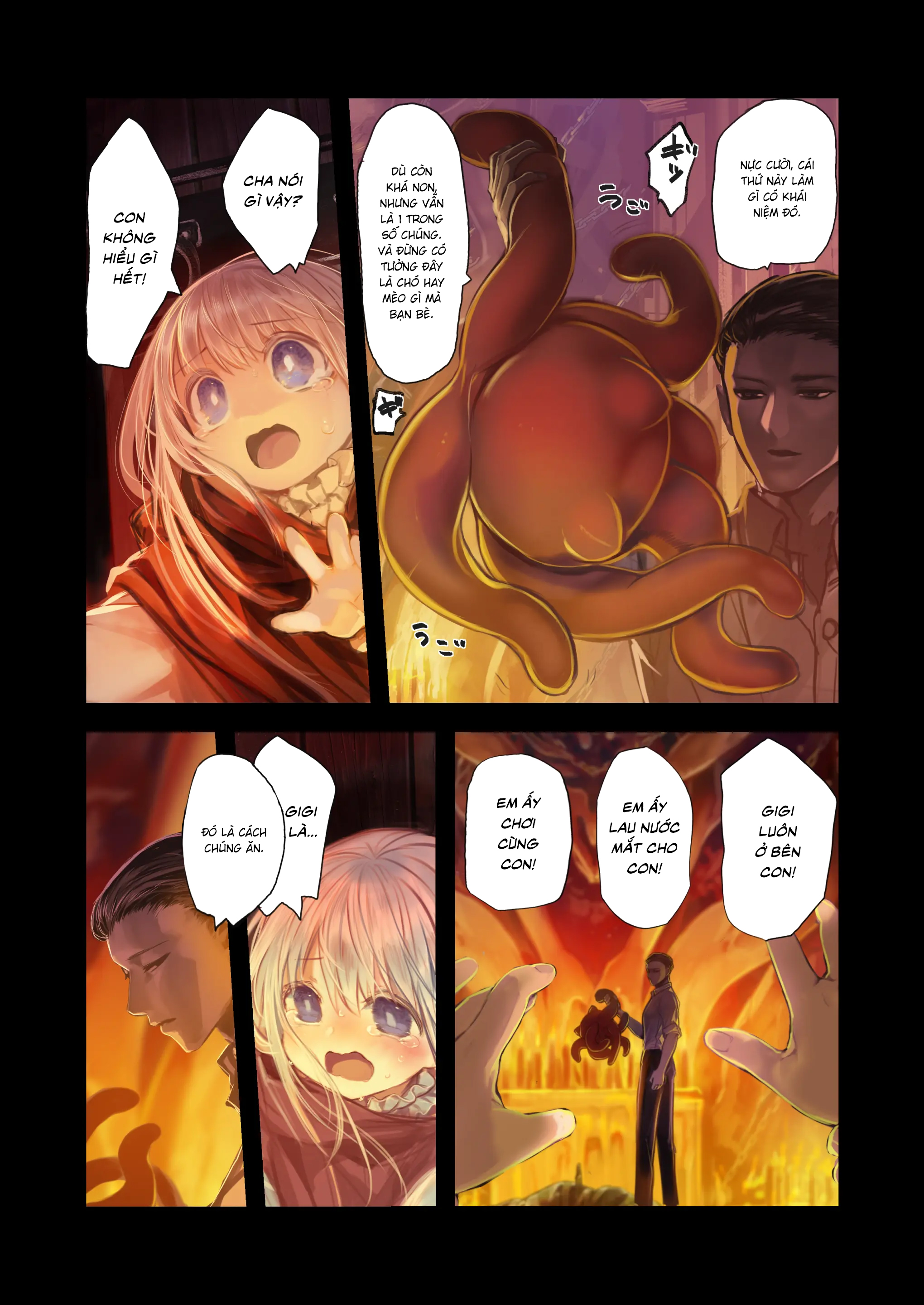 Đọc truyện hentai Tình yêu của cô chủ nhỏ và chú bạch tuộc - Chap 2 [END?]