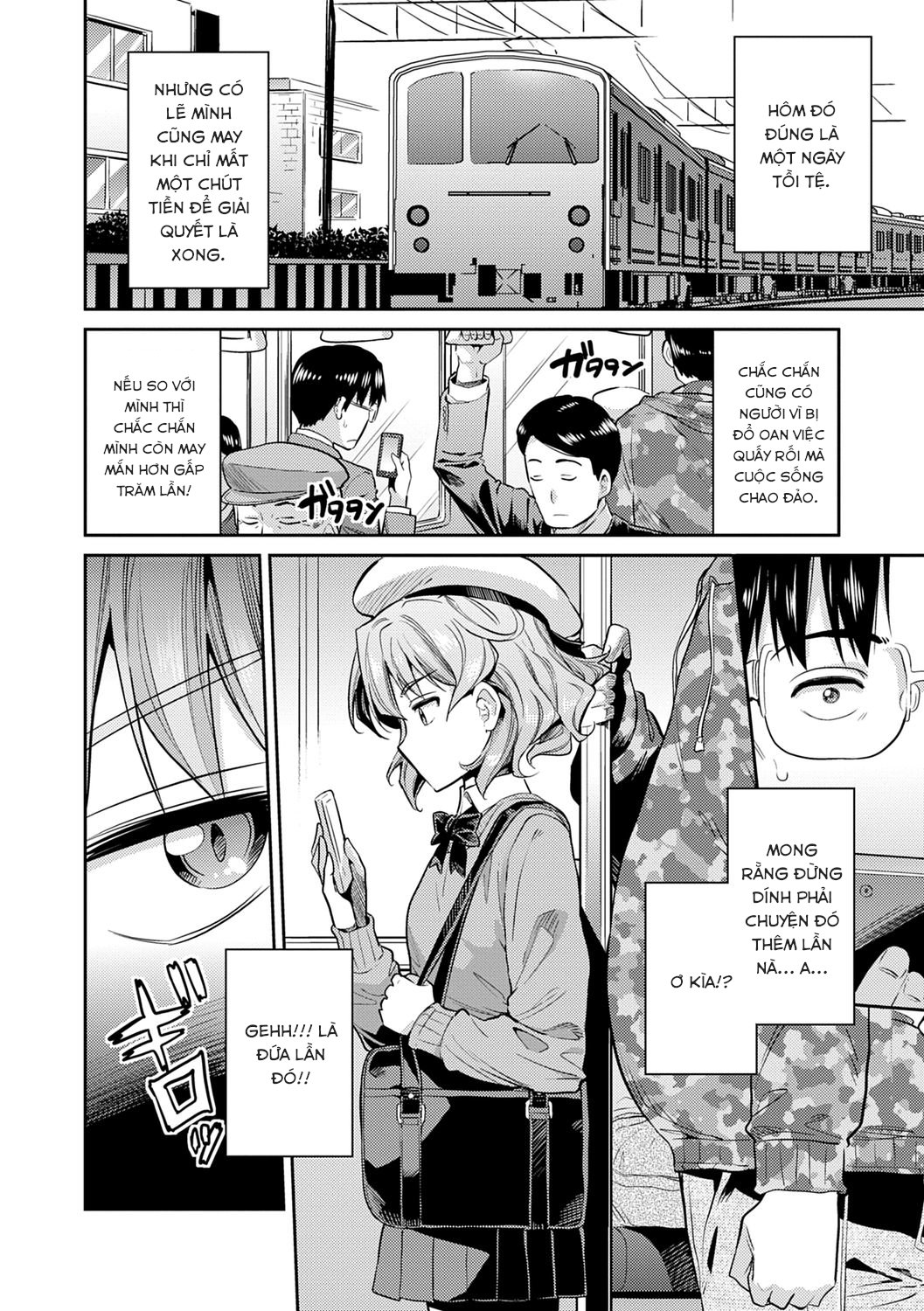 Đọc truyện hentai Cô nữ sinh thích giả vờ bị quấy rối và cái kết bị quấy rối thật - Oneshot