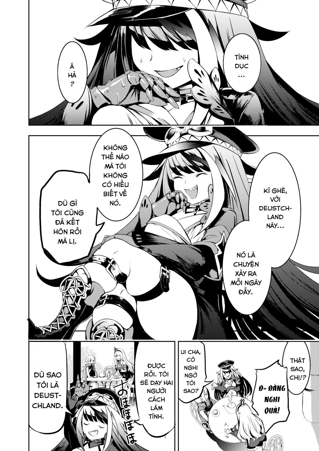 Đọc truyện hentai Kono Deutschland o kimochi yoku sasenasai!! - Oneshot