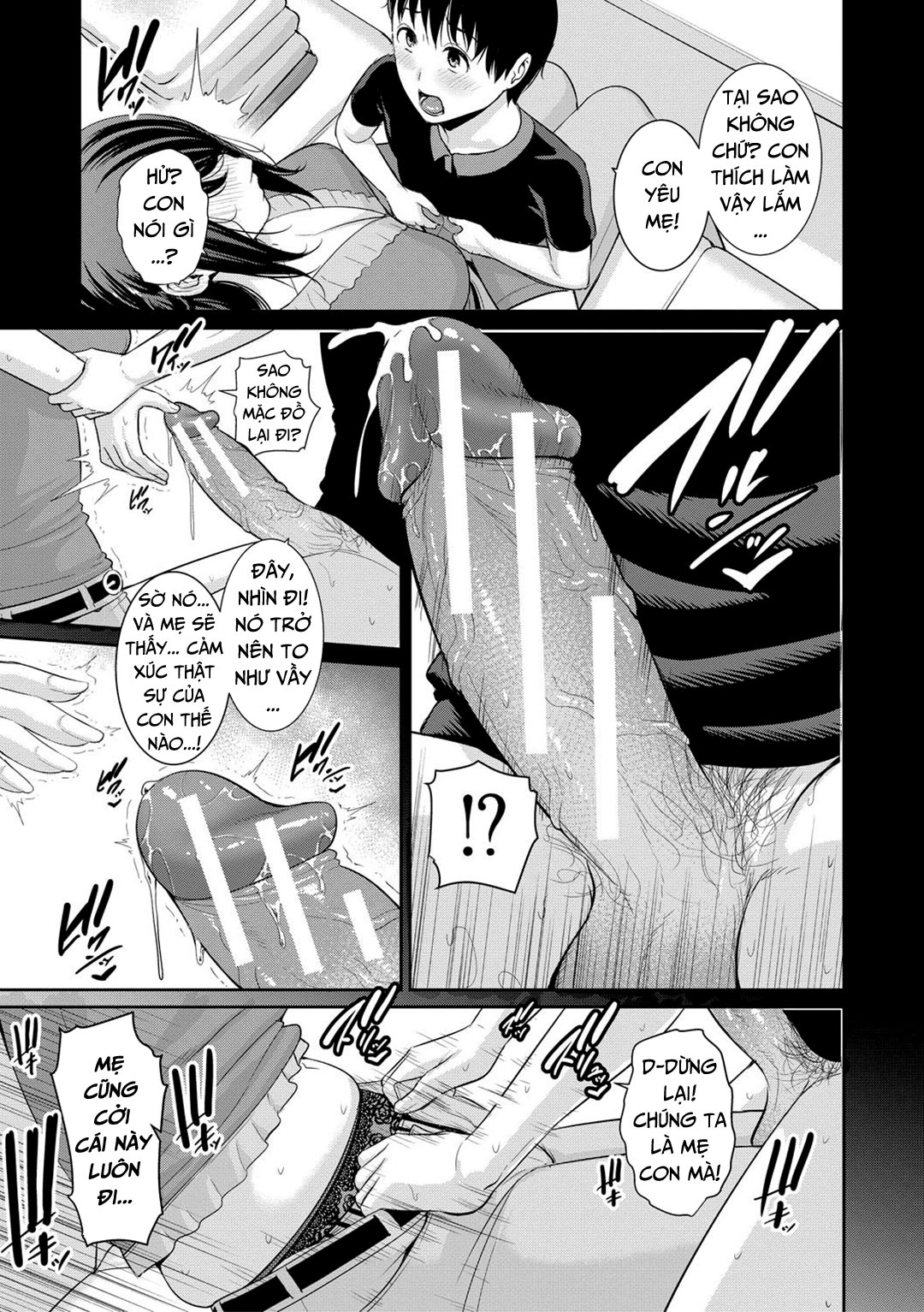 Đọc truyện hentai Ba người mẹ cuồng dâm - Chap 5