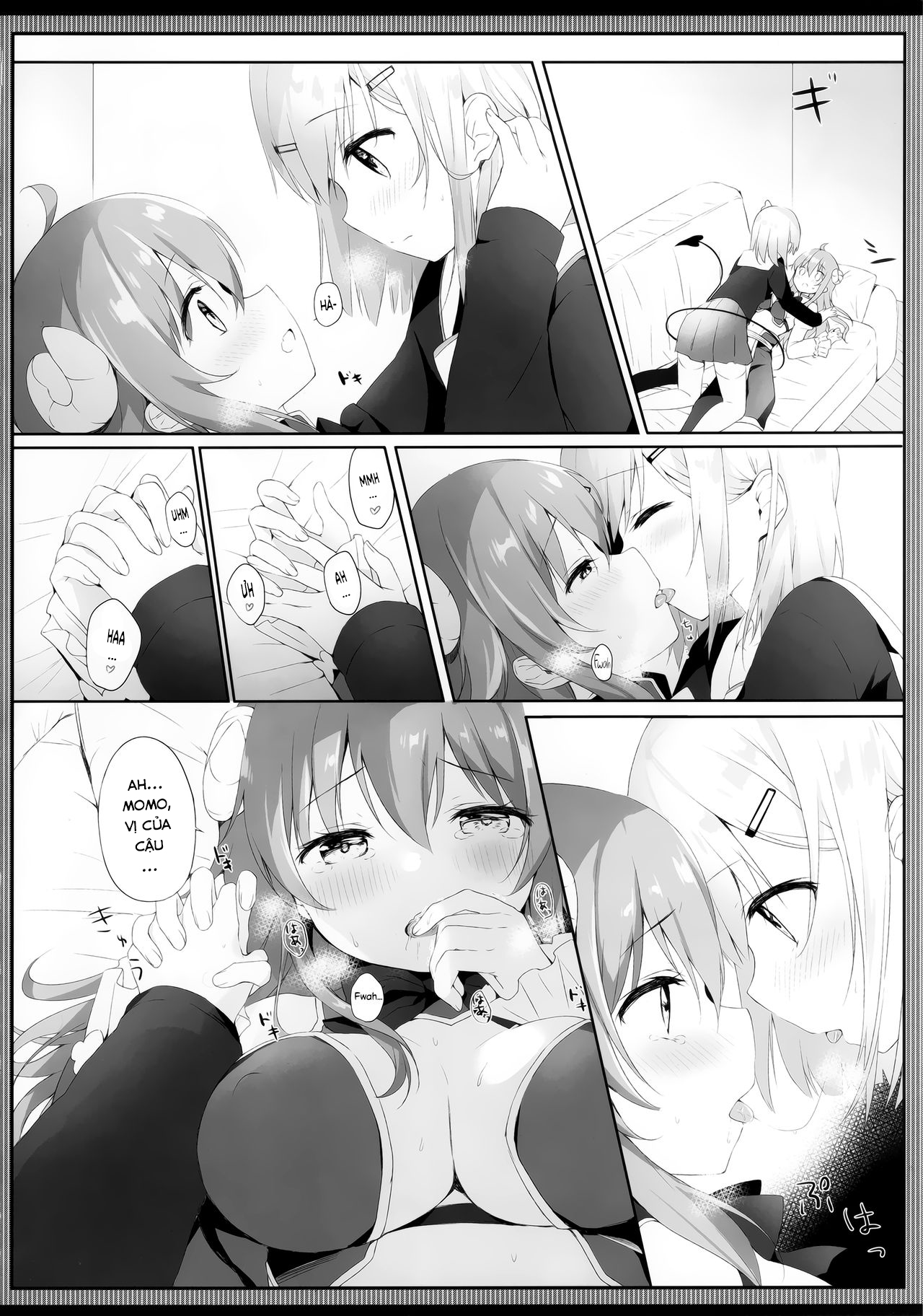 Đọc truyện hentai Shamiko wa Yokoshima Mazoku dattan da ne - Oneshot Ngọt
