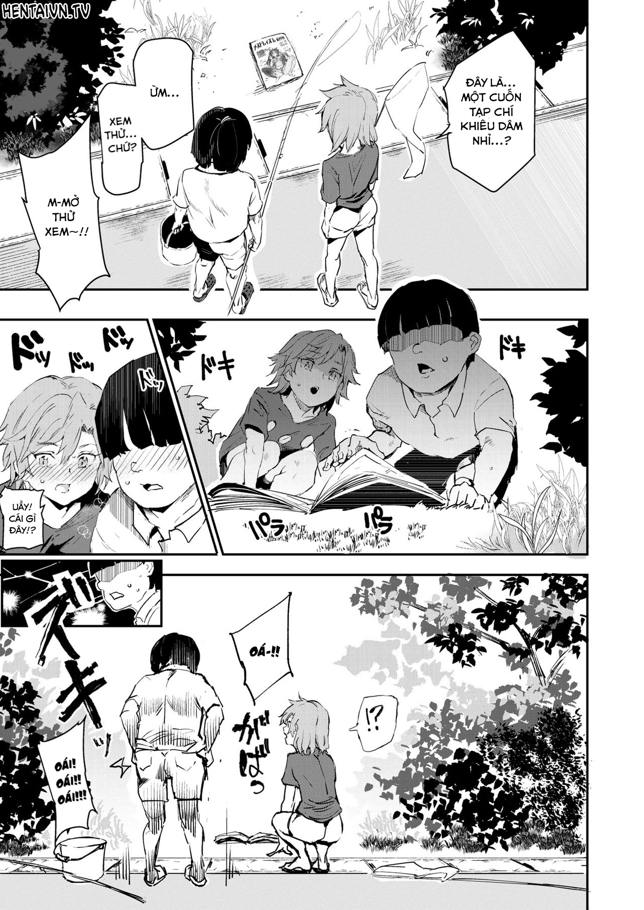 Đọc truyện hentai Mùa hè năm ấy, tôi phát hiện ra thằng bạn thân thuở nhỏ... là con gái! - Chap 1.1