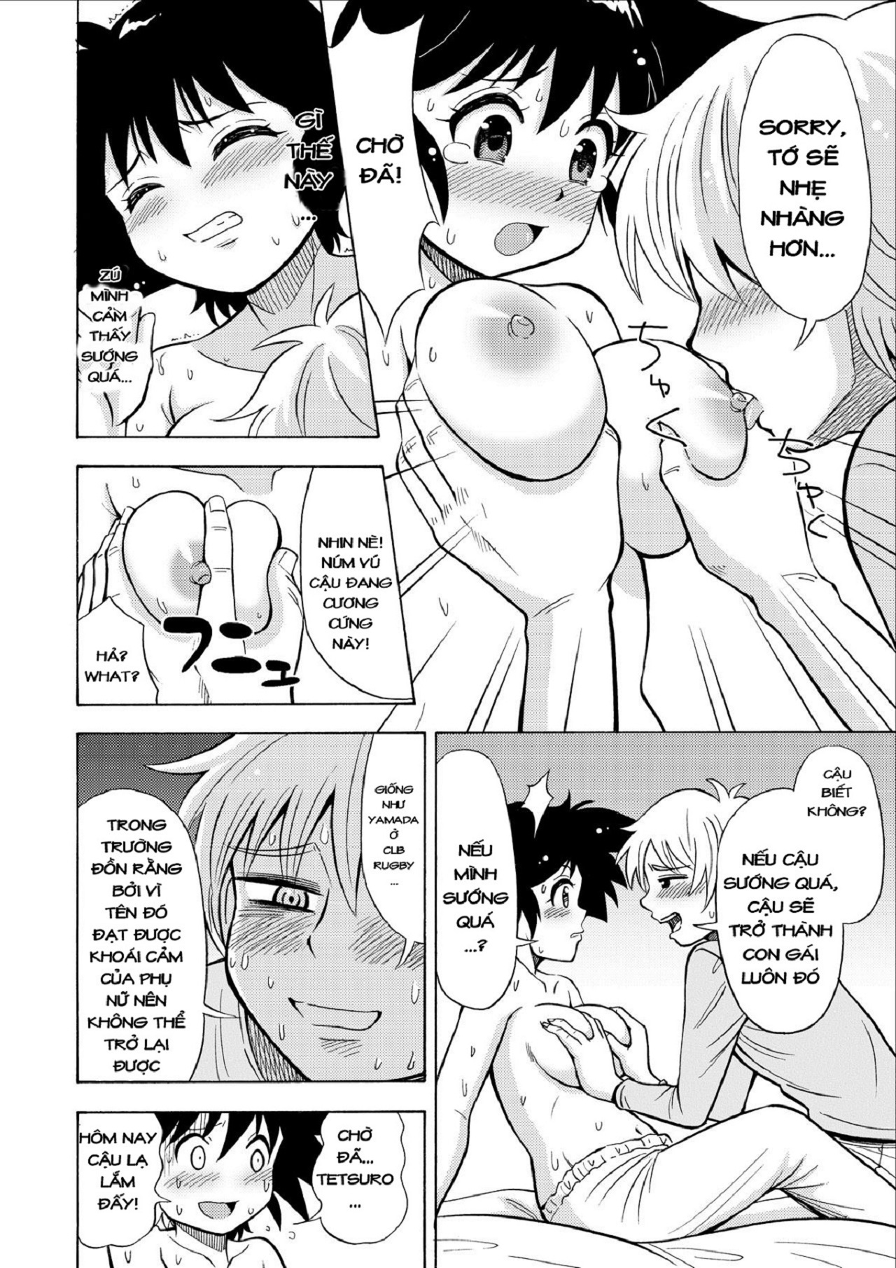 Đọc truyện hentai Nyotaika Influence - Oneshot