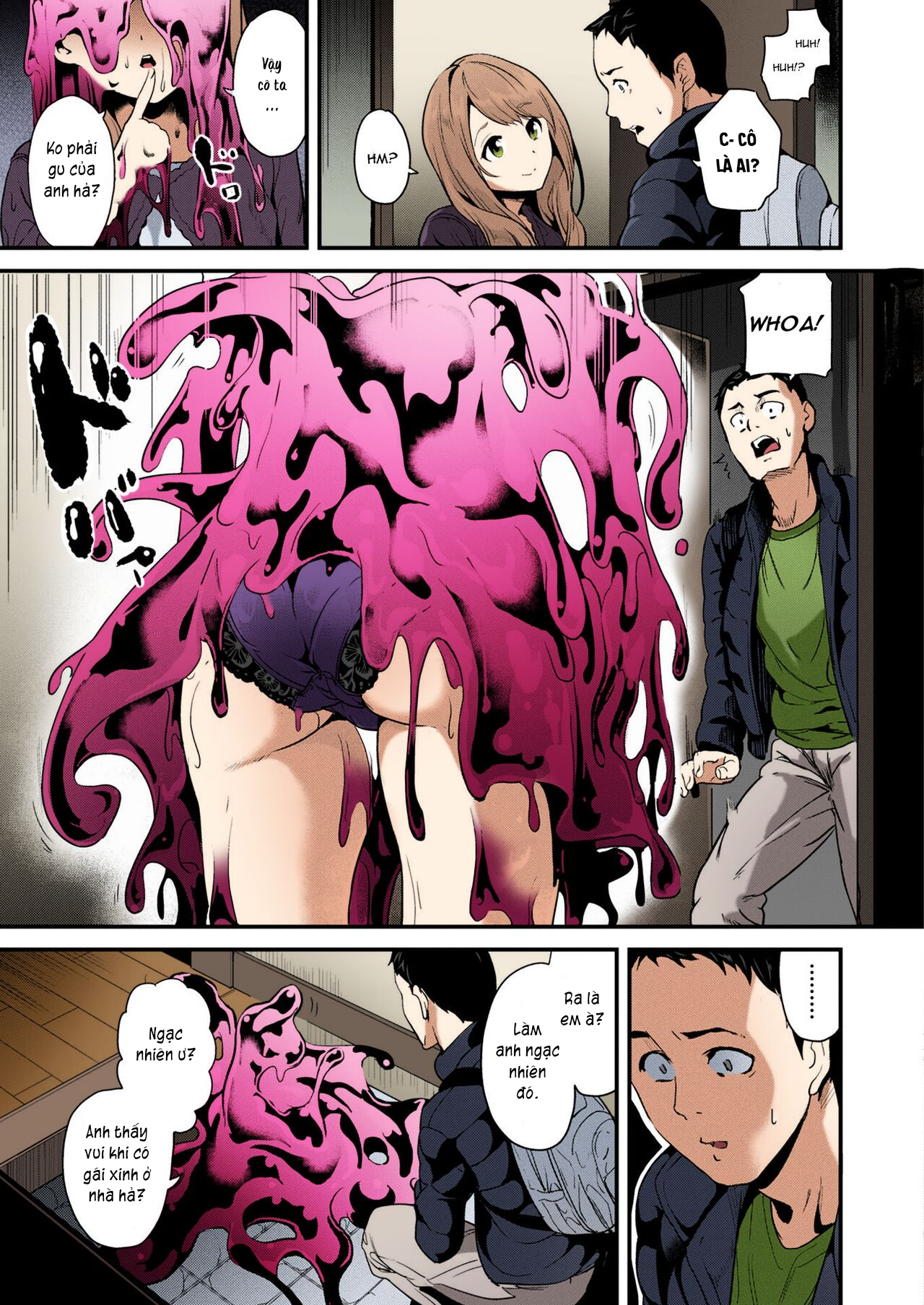 Đọc truyện hentai Sống cùng bé Slime. - Bản full màu - Chap 1.