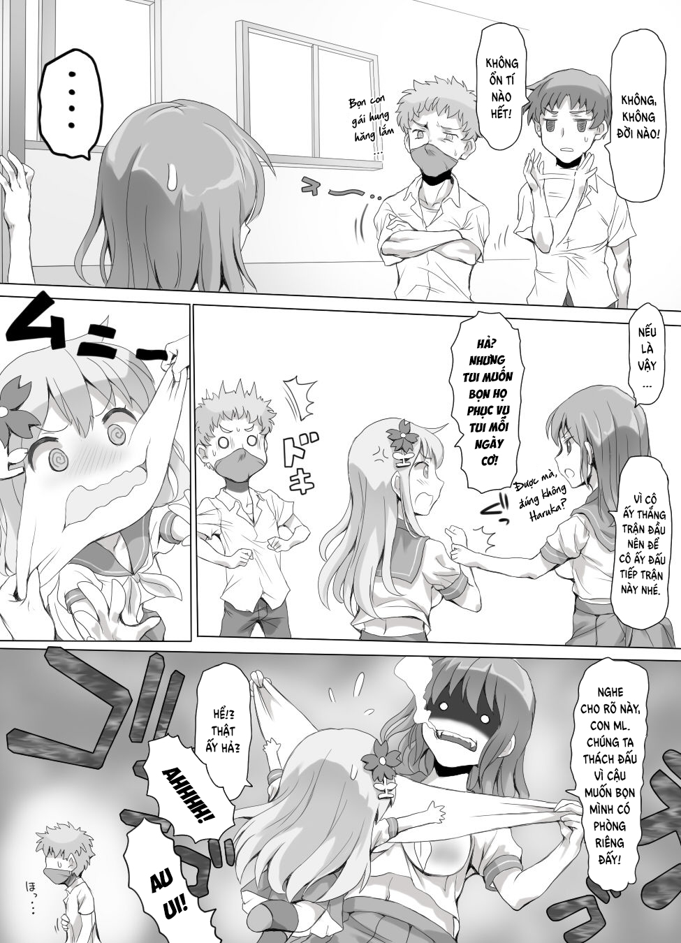 Đọc truyện hentai Naburi Tokidoki Shasei ~Kouhai no Joshi ni Makete Shasei Saserareta Ore~ - Chap 2