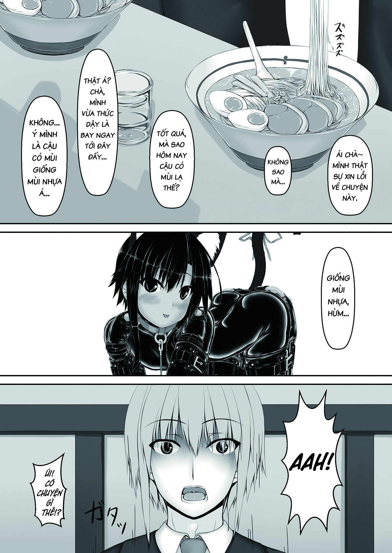 Đọc truyện hentai Kuroneko Choco Ice - Chap 3
