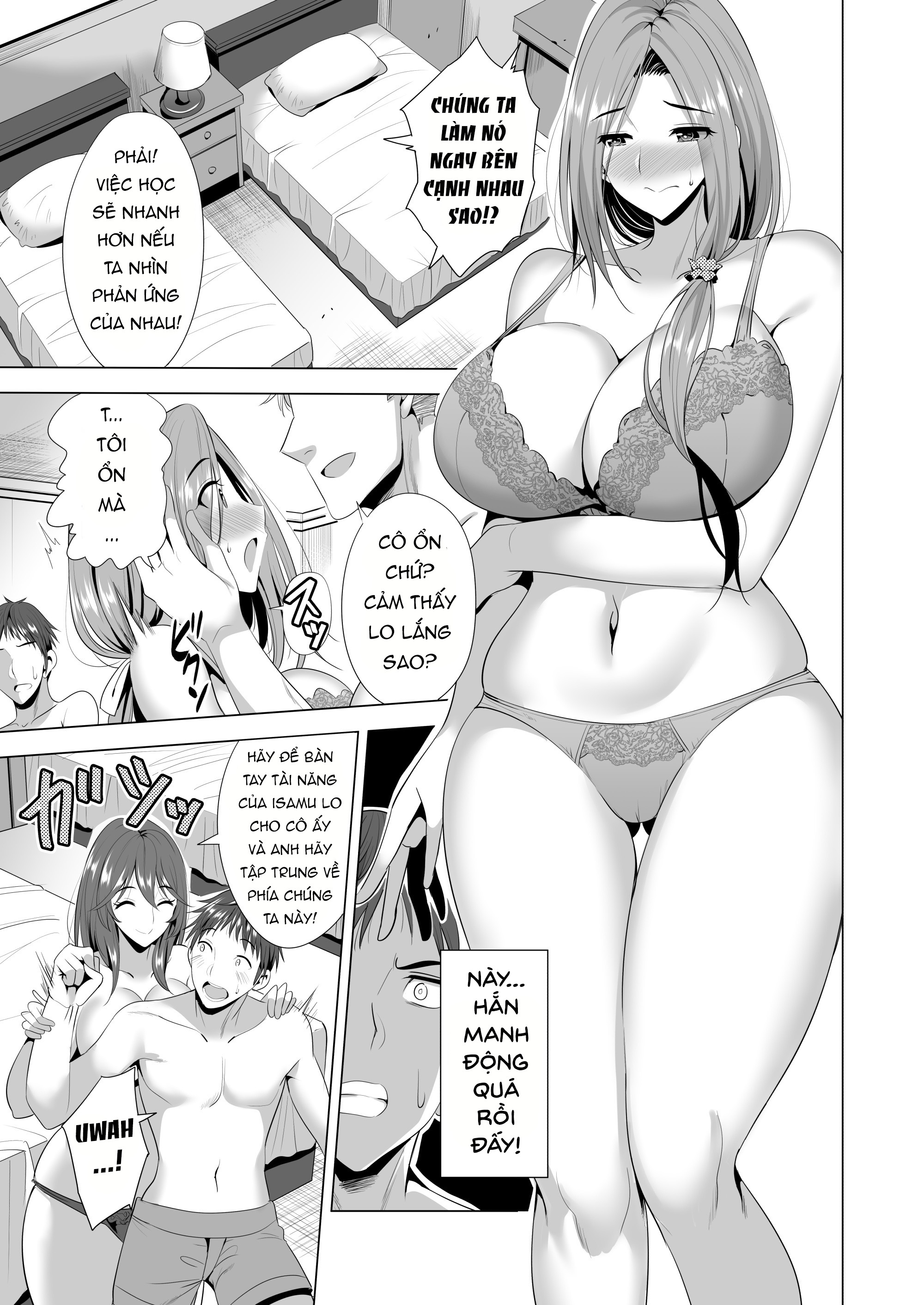 Đọc truyện hentai (Aburi Saamon Maru) Swapping Koushuu [Part 1] - Oneshot