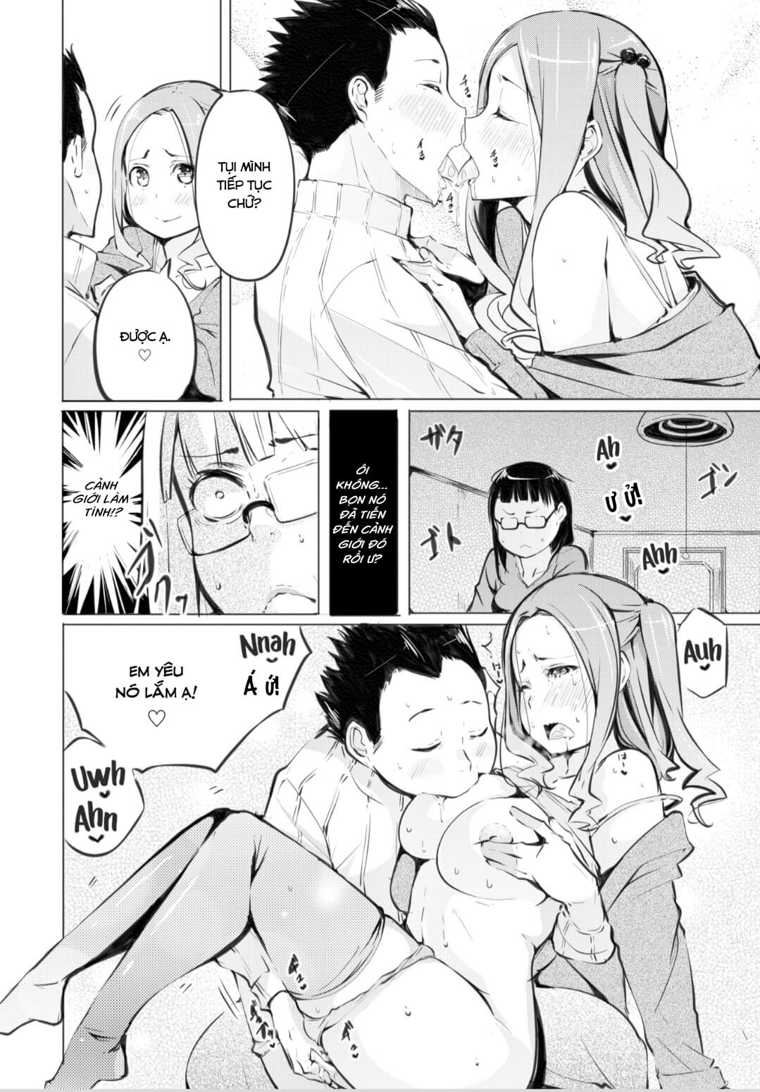 Đọc truyện hentai Tai Áp Vô Tường, Không Nhìn Nó Làm Tình - Oneshot