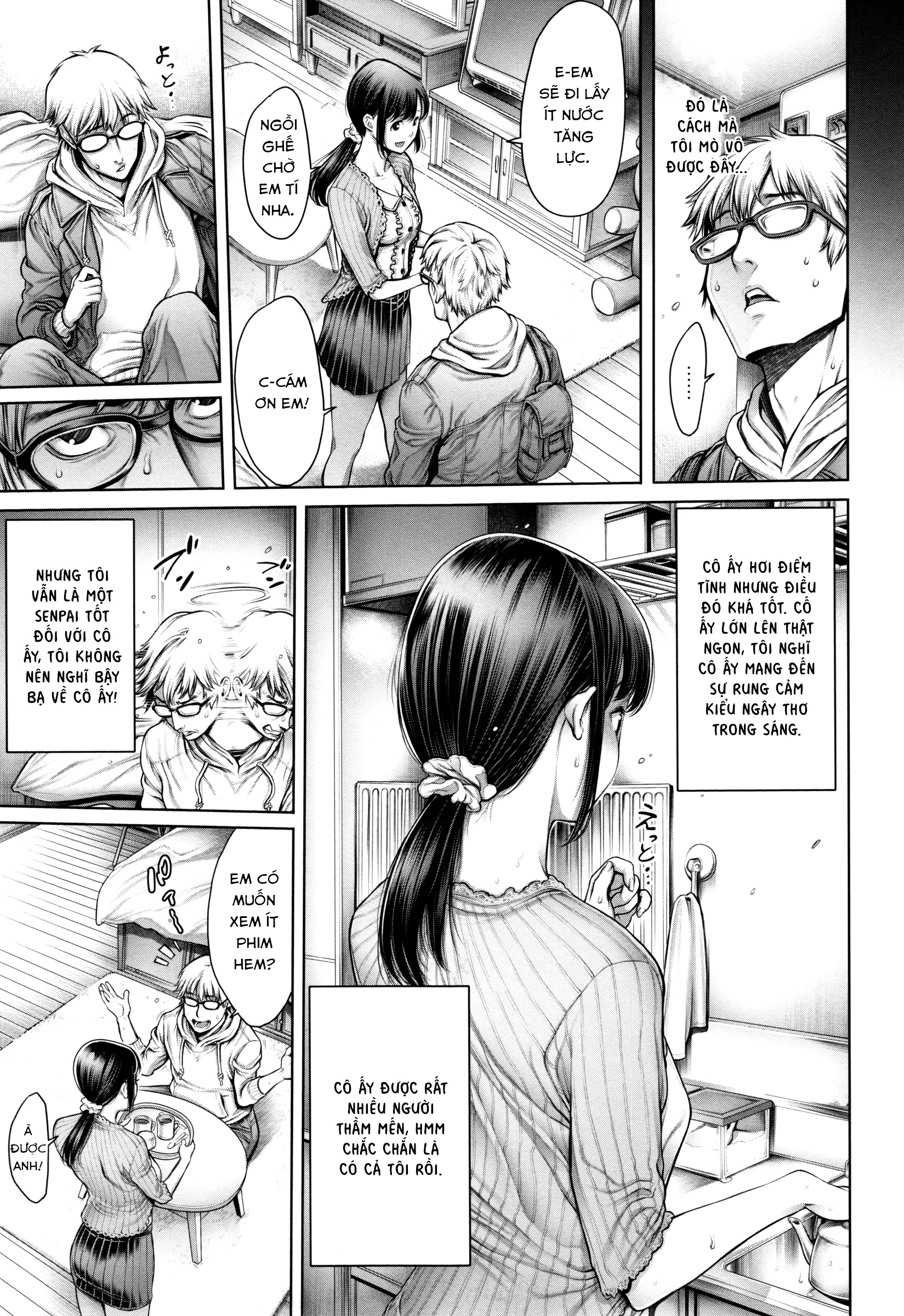 Đọc truyện hentai Hôm nay tôi cô đơn quớ - Á hự