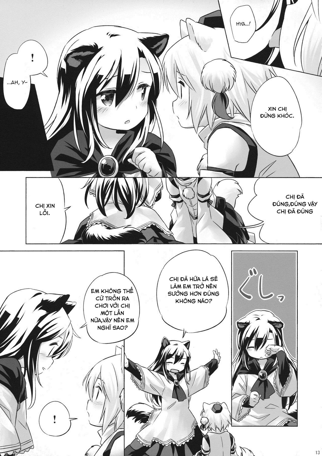 Đọc truyện hentai A starving wolf doesn’t fear the stick - Oneshot