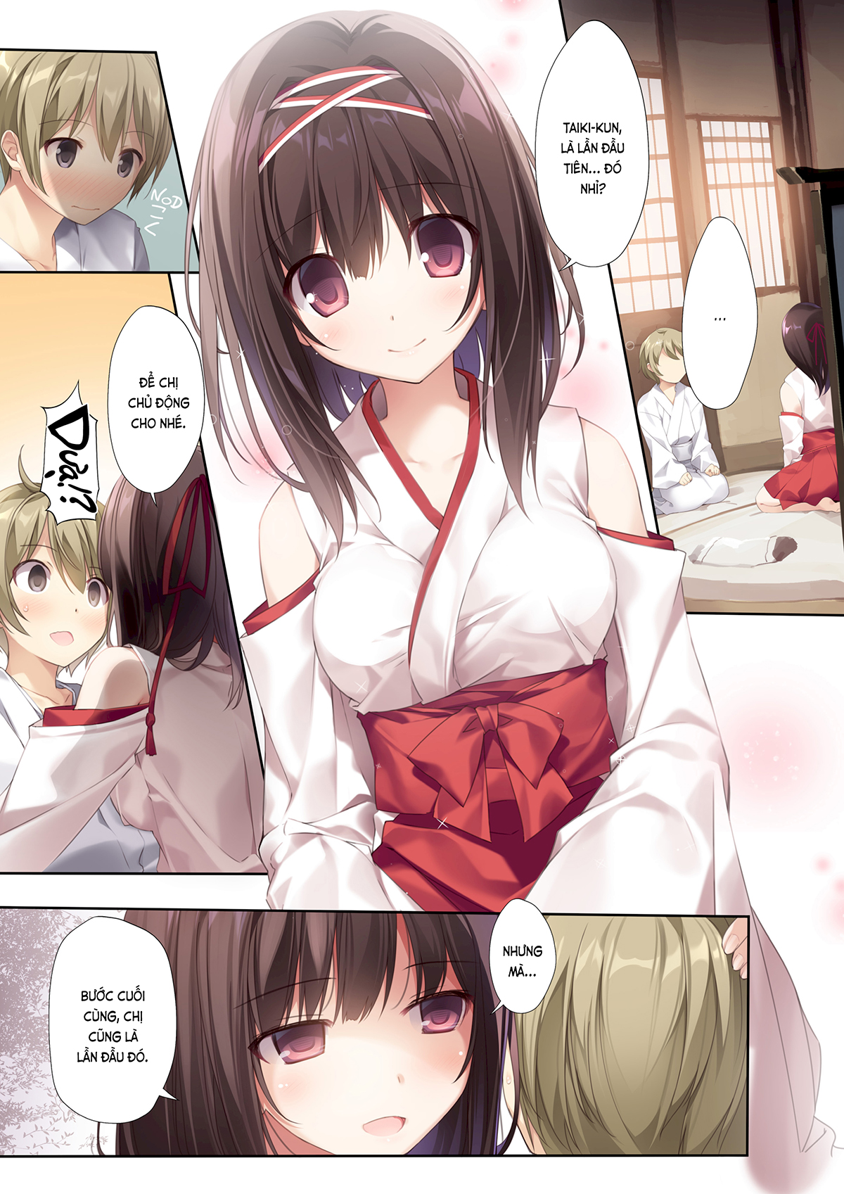 Đọc truyện hentai Chị vu nữ trong trắng siêu dâm (nguyên tác) - Ch. 1. Miko-sempai