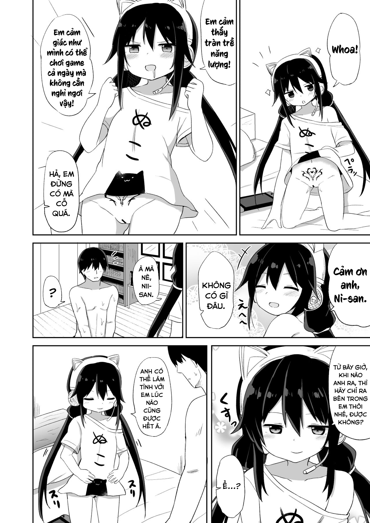 Đọc truyện hentai Đứa em trai succubus - Oneshot - Ngọt