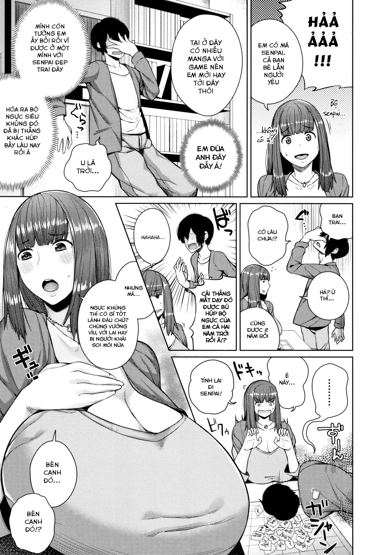 Đọc truyện hentai Oshini Yowai Onna - Ngoại truyện 1: Nước đi thần thánh