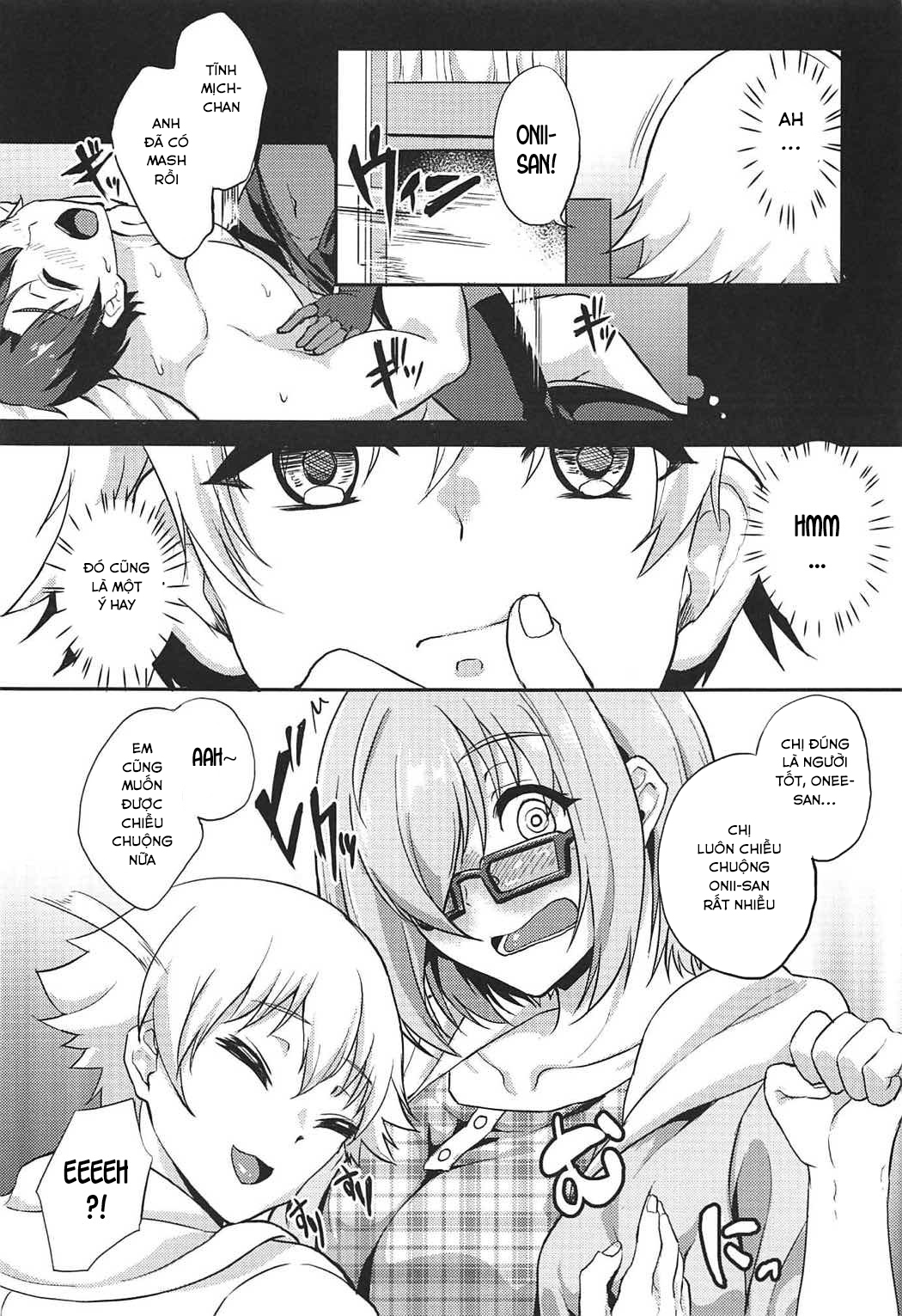 Đọc truyện hentai Senpai Minaide (Fate/Grand Order) - Oneshot
