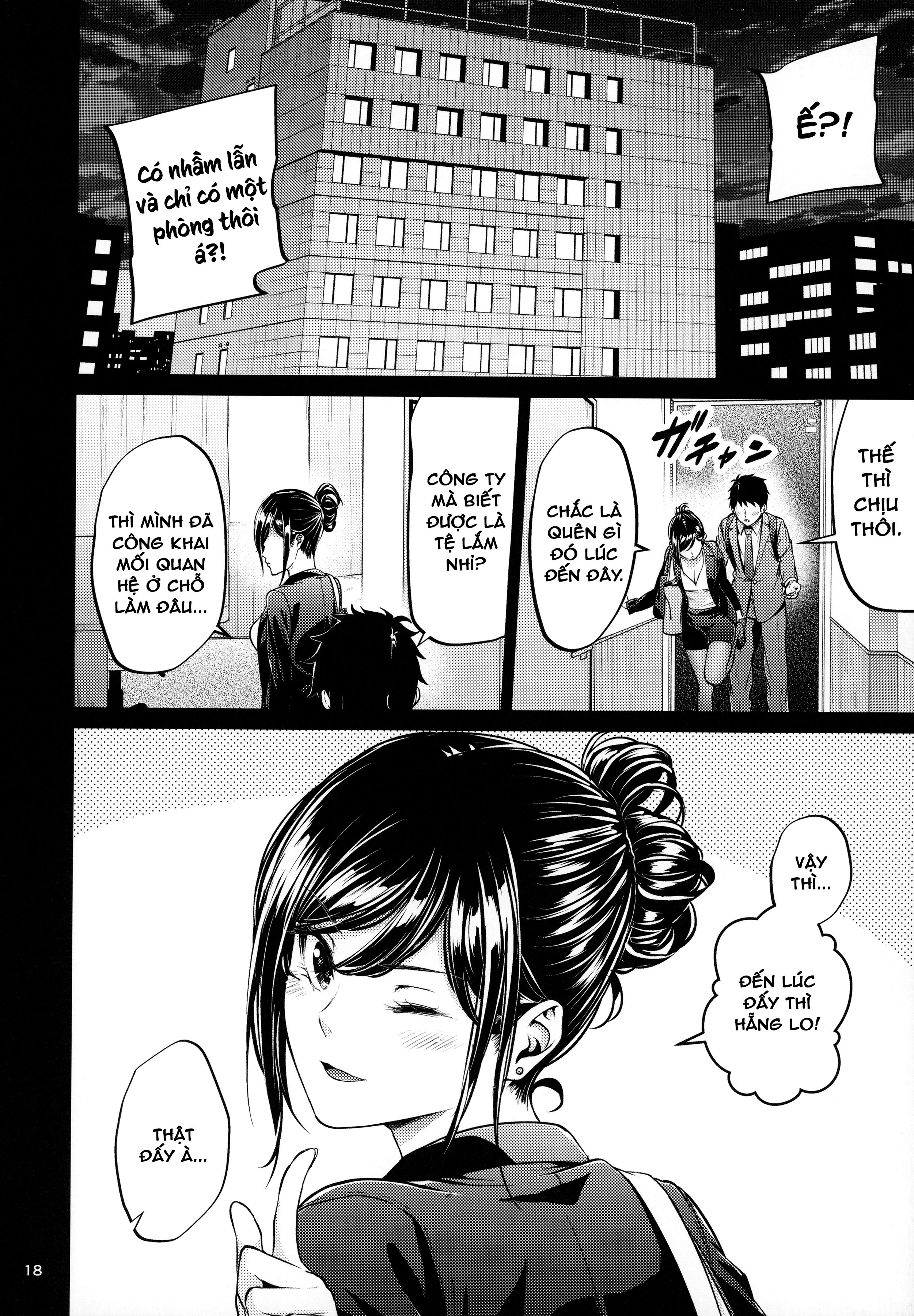 Đọc truyện hentai Tiền bối nơi công sở - Senpai và chuyến công tác