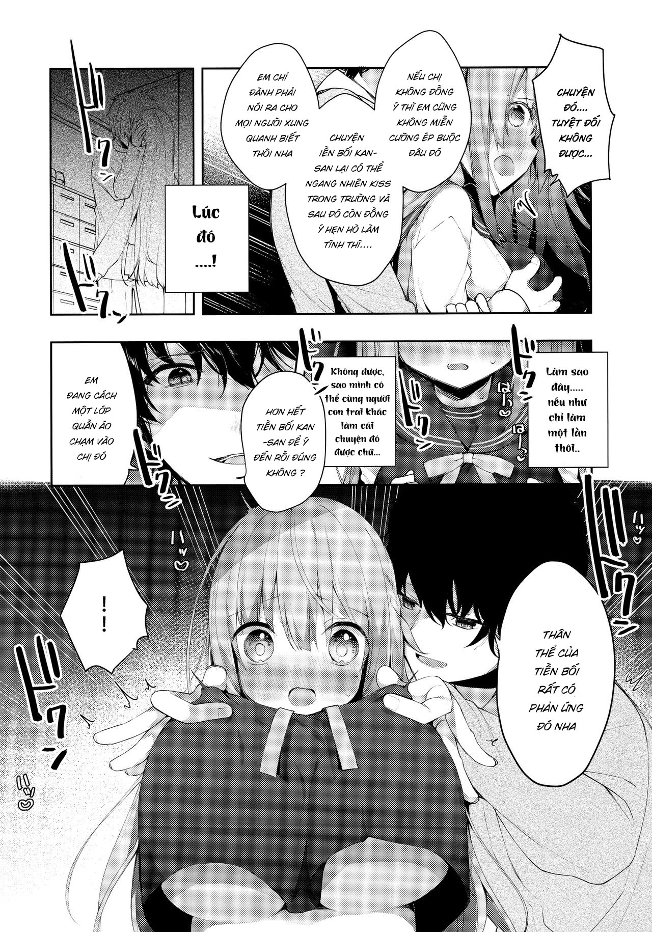 Đọc truyện hentai Kouhai Danshi ni Netorare SEX - Chap 1 - Có che