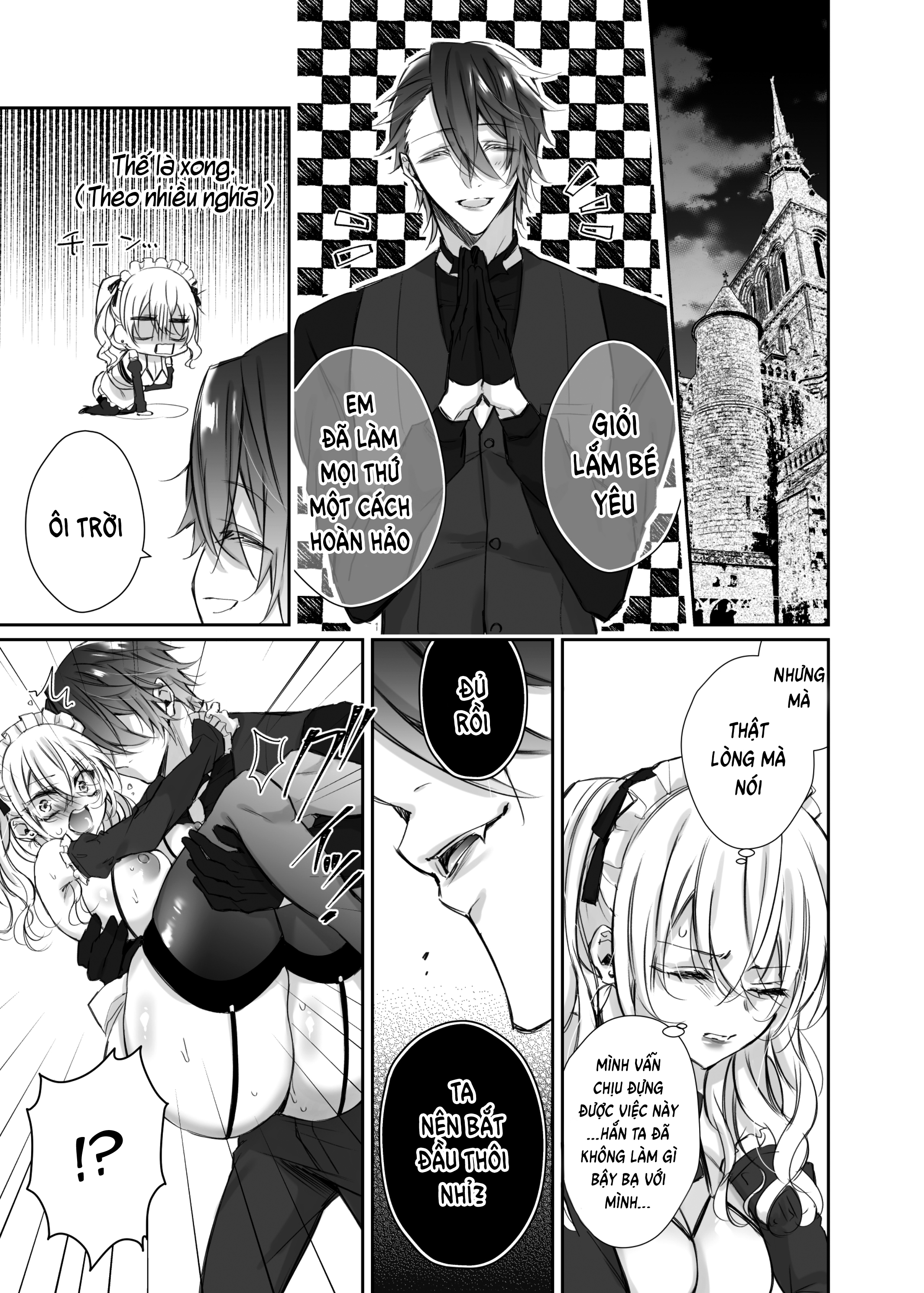 Đọc truyện hentai Maria xx Maid - Chap 2: Ẻm đã bị thịt