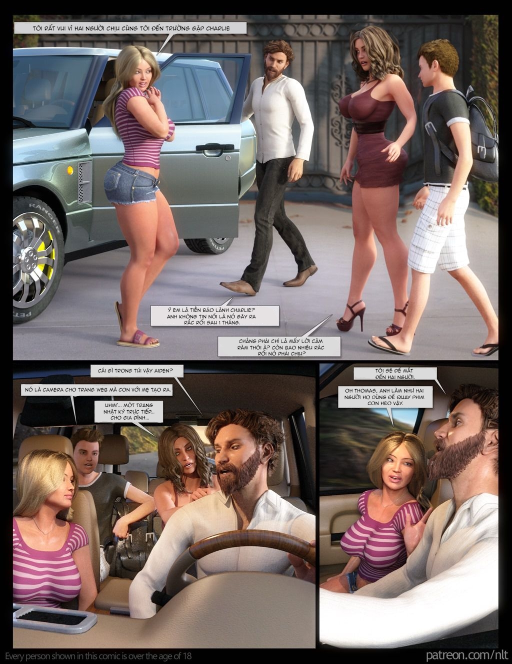 Đọc truyện hentai Mother's gangbang - Chap 1