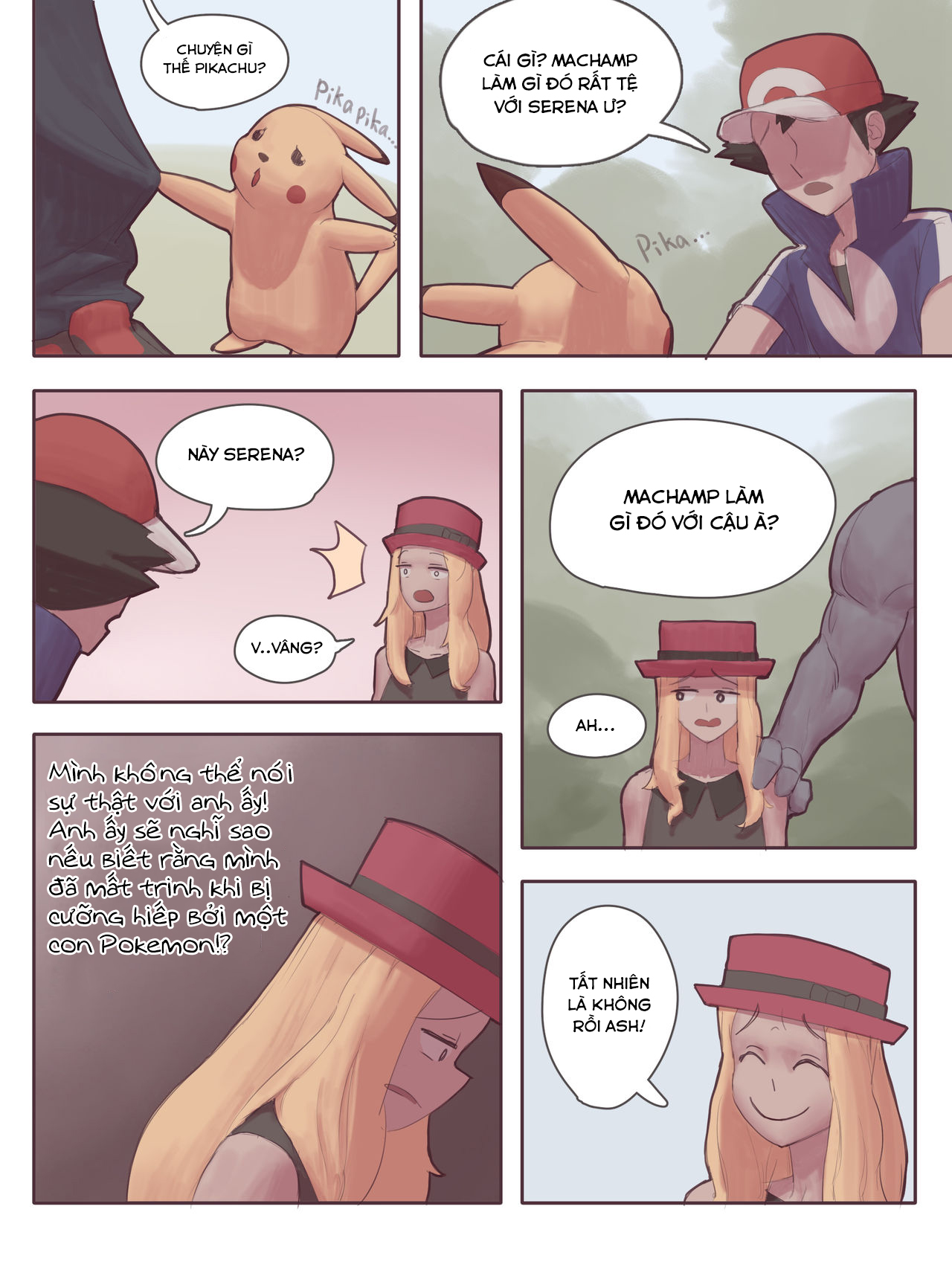 Đọc truyện hentai Machamp Used Knock Up! - Chap 3
