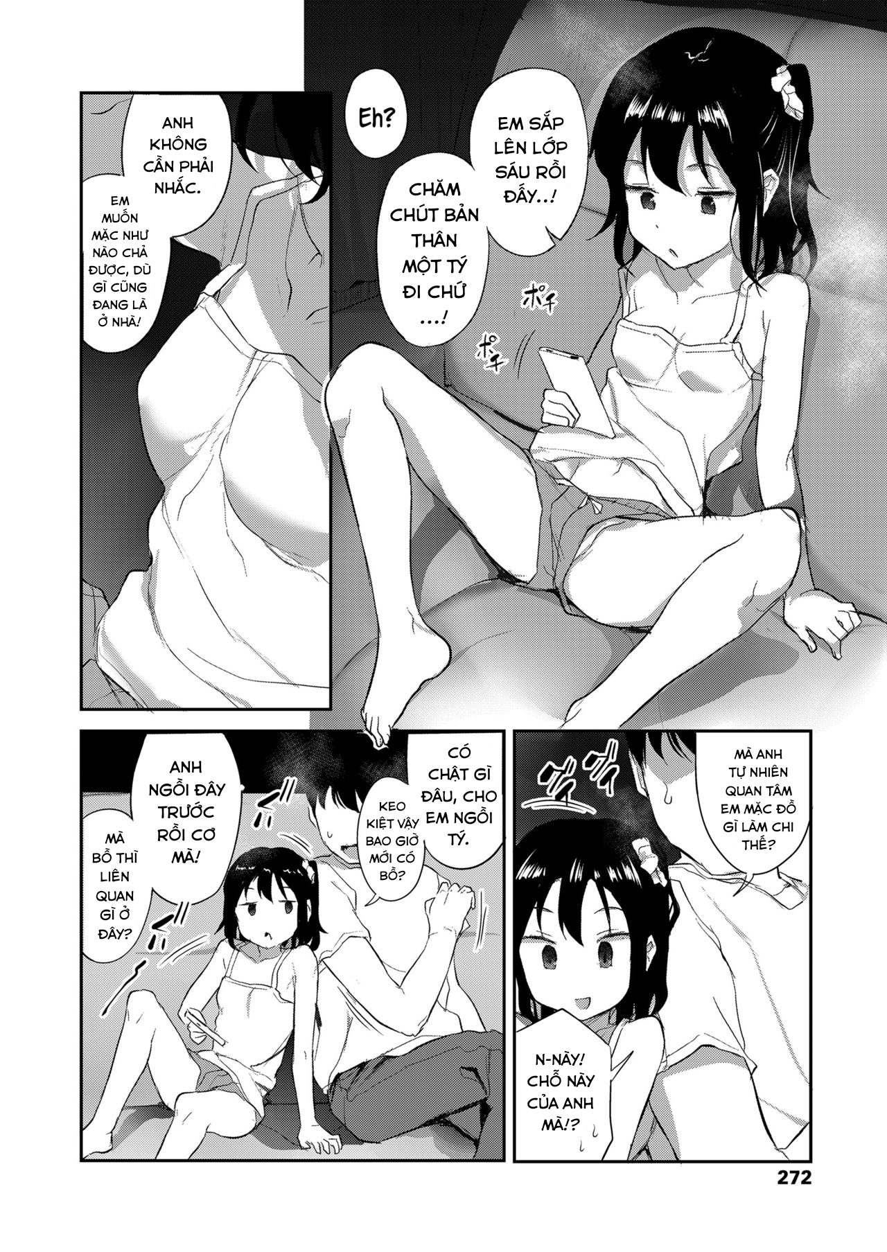 Đọc truyện hentai Giấc ngủ trưa của em gái tôi - Oneshot