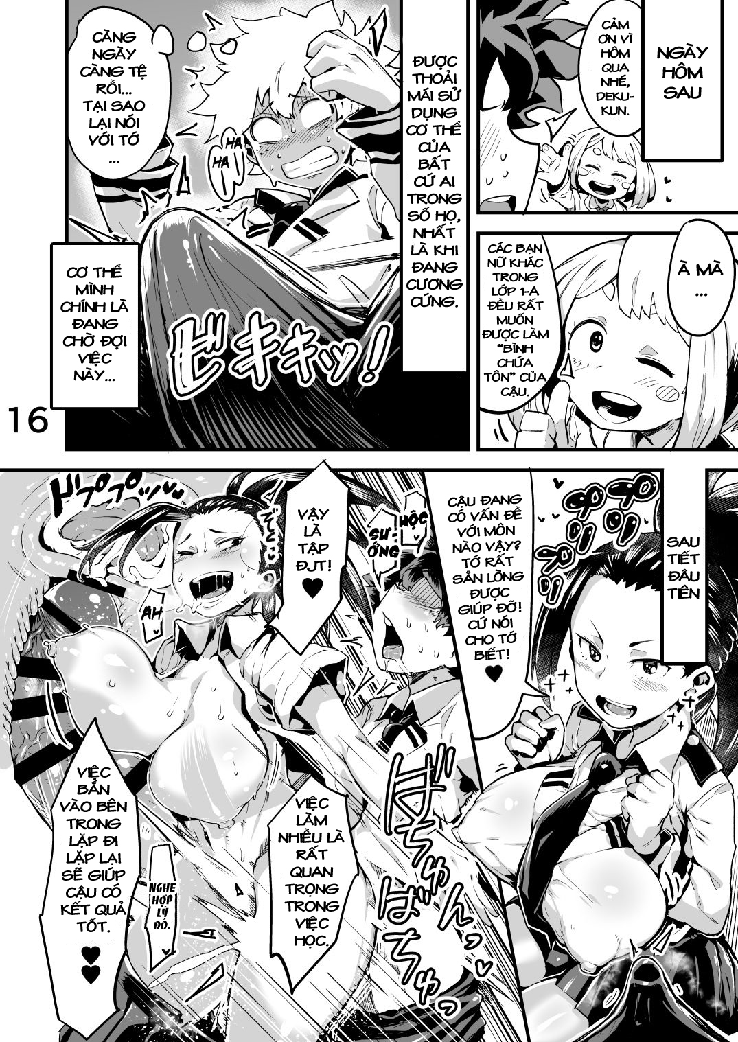 Đọc truyện hentai Boku to Nottori Villain Nakademia - Chương 2