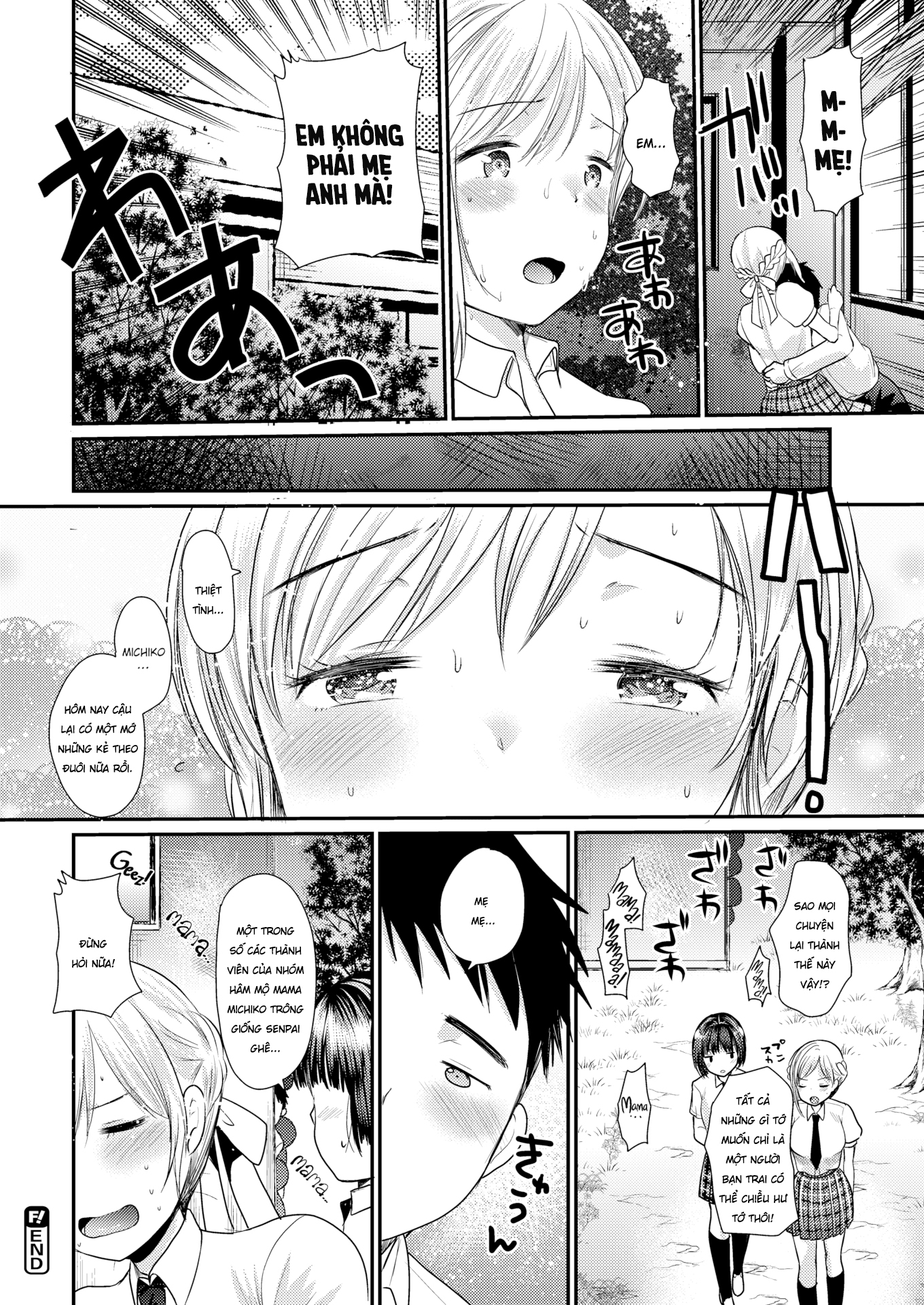 Đọc truyện hentai Em không phải mẹ của anh mà! - Oneshot