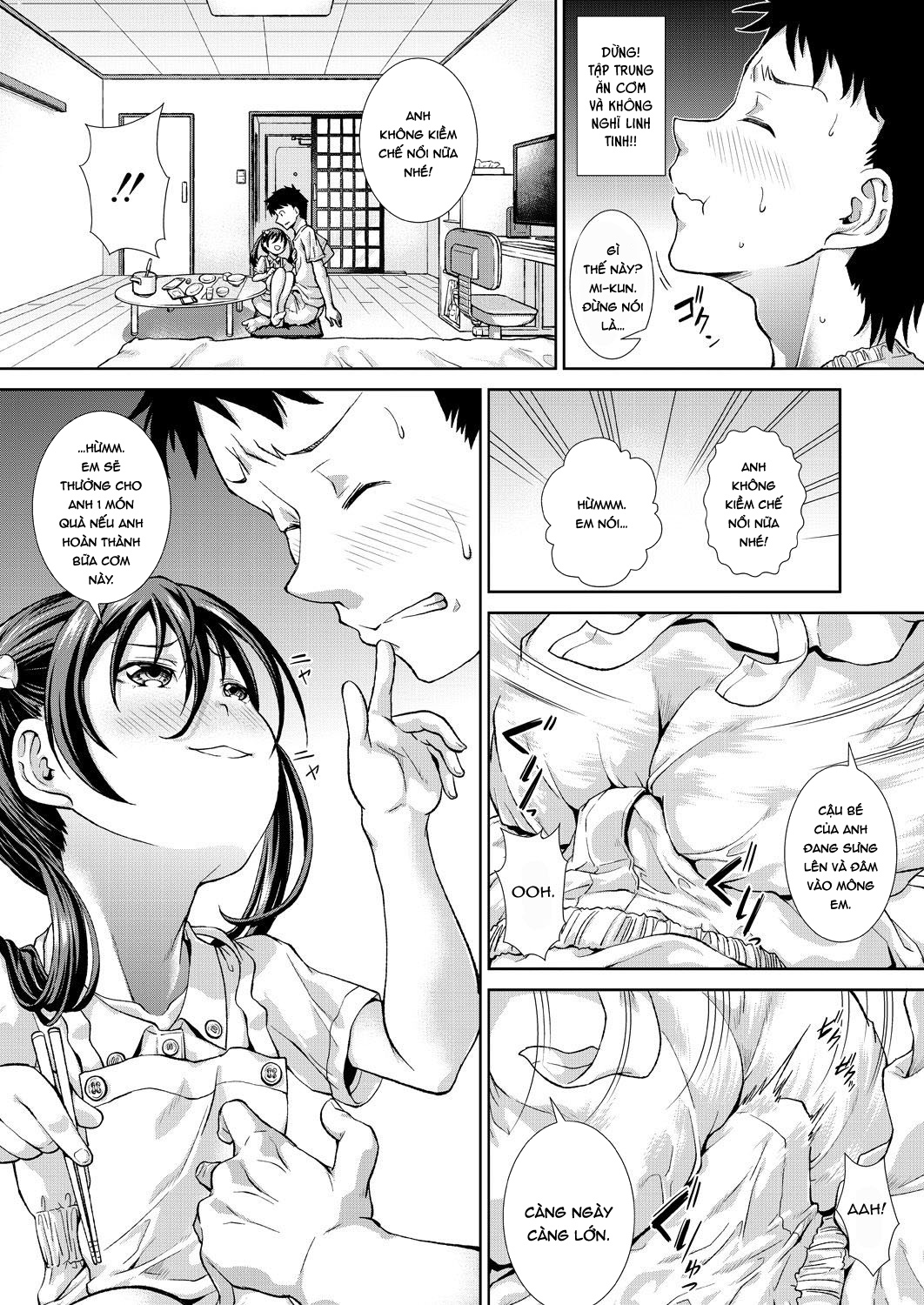 Đọc truyện hentai Ngay bây giờ, anh là của em. - Chap 3: Bị loli cưỡng dâm trong khi ngủ.