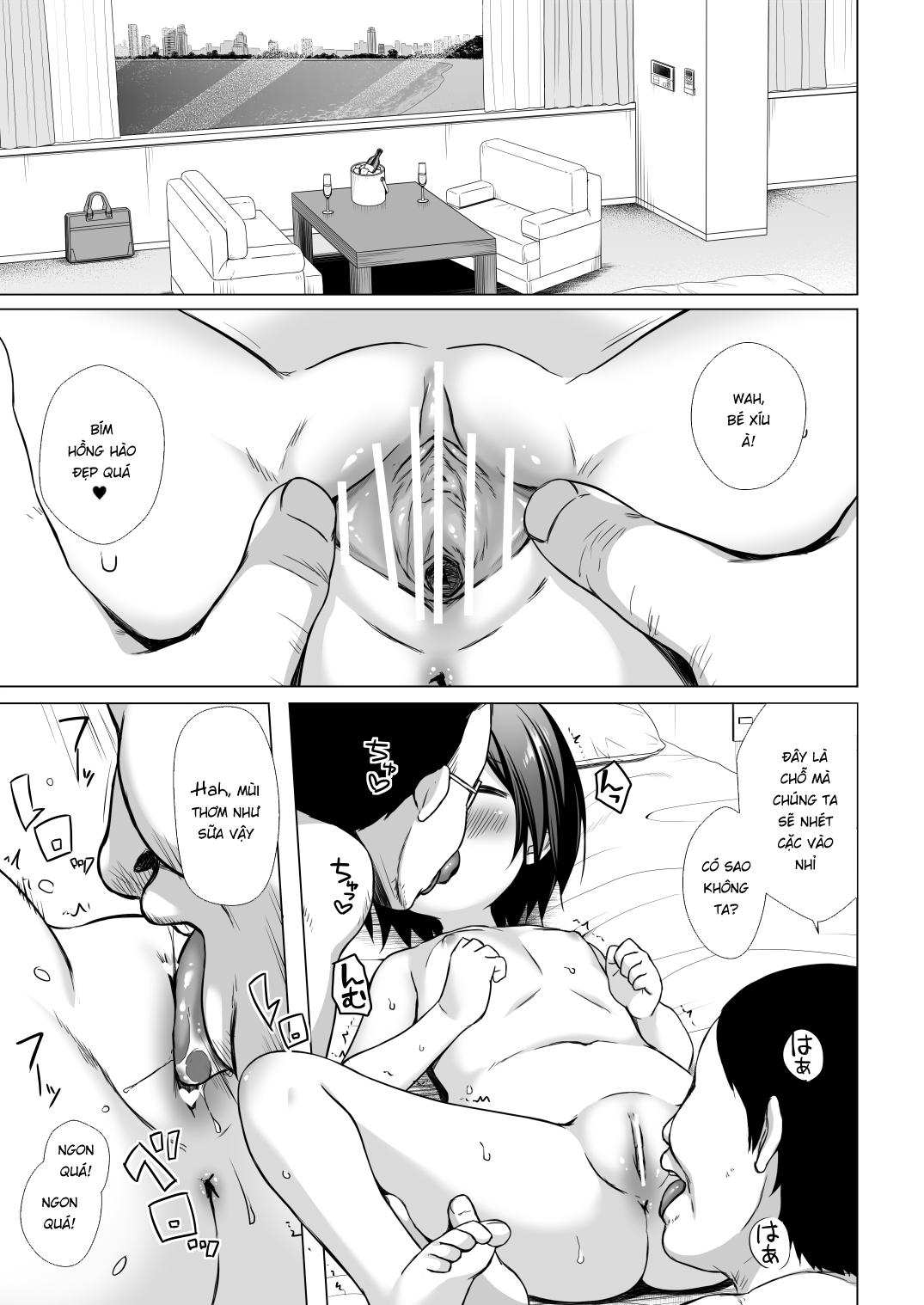 Đọc truyện hentai Cuộc sống nô lệ tình dục của tôi với cha dượng và anh trai kế - Chap 3