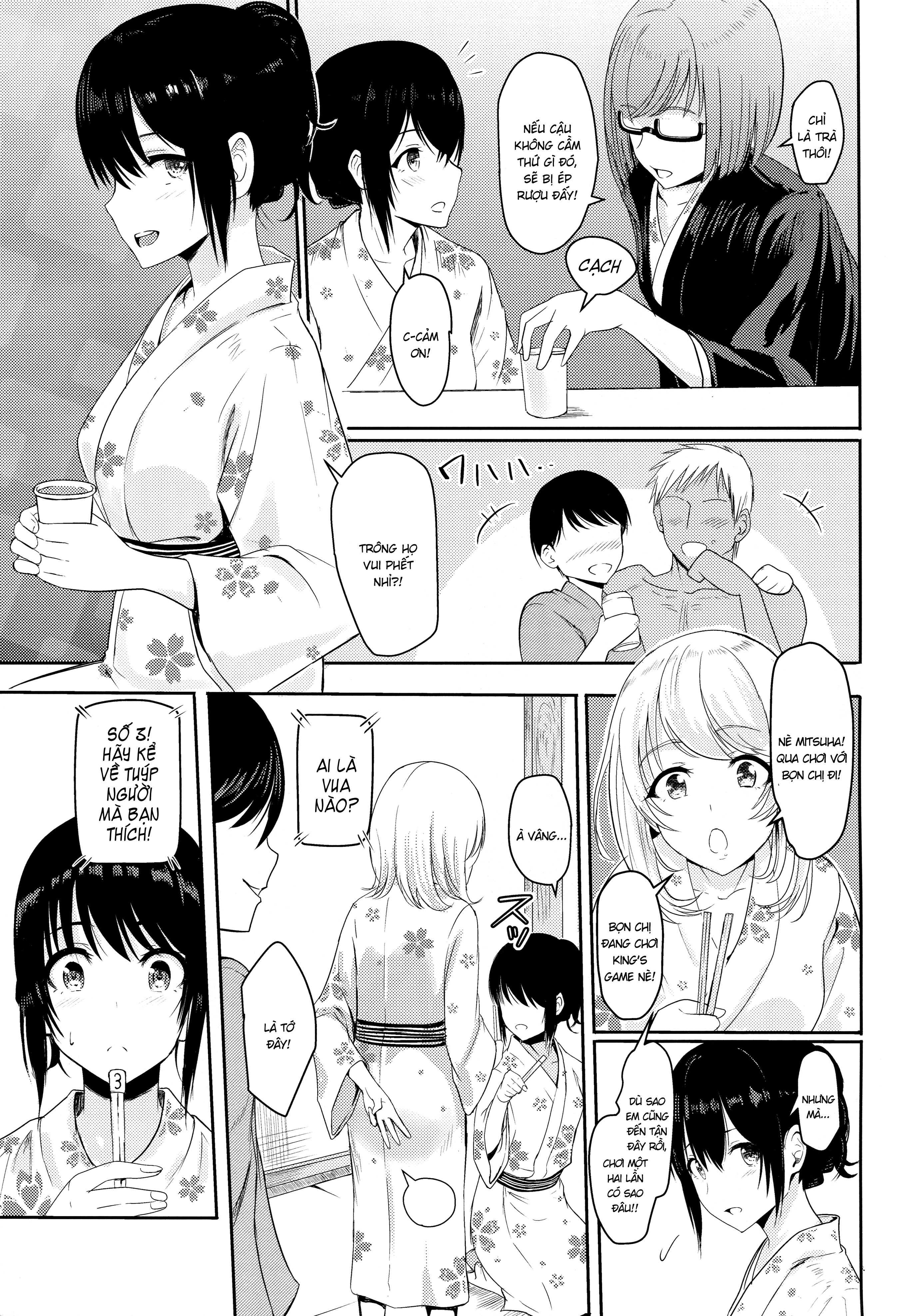 Đọc truyện hentai Mitsuha ~ Netorare ~ - Chap 4: Trại tập huấn [Mở đầu Vol II]