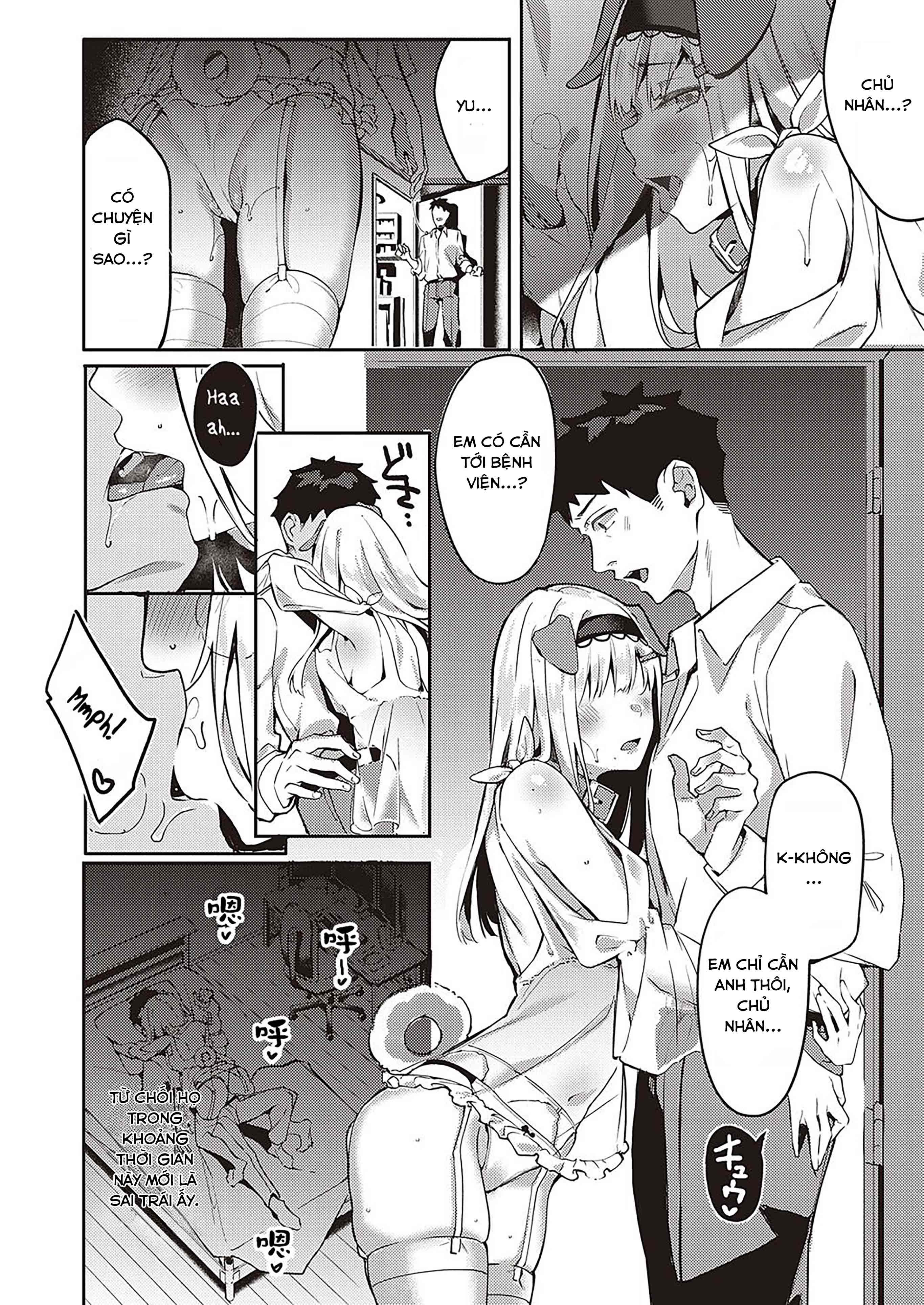 Đọc truyện hentai Hatsujou Koinu Akane-chan - Oneshot