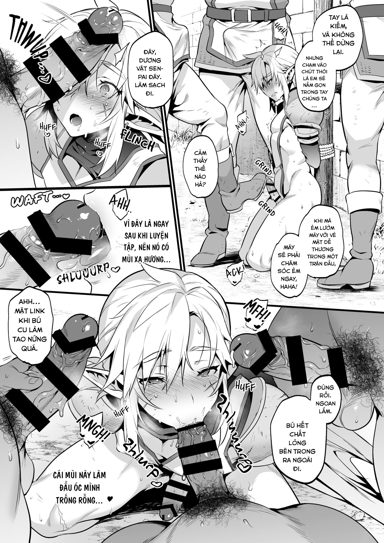 Đọc truyện hentai Kunrenhei no Junan (The Legend of Zelda) - Oneshot