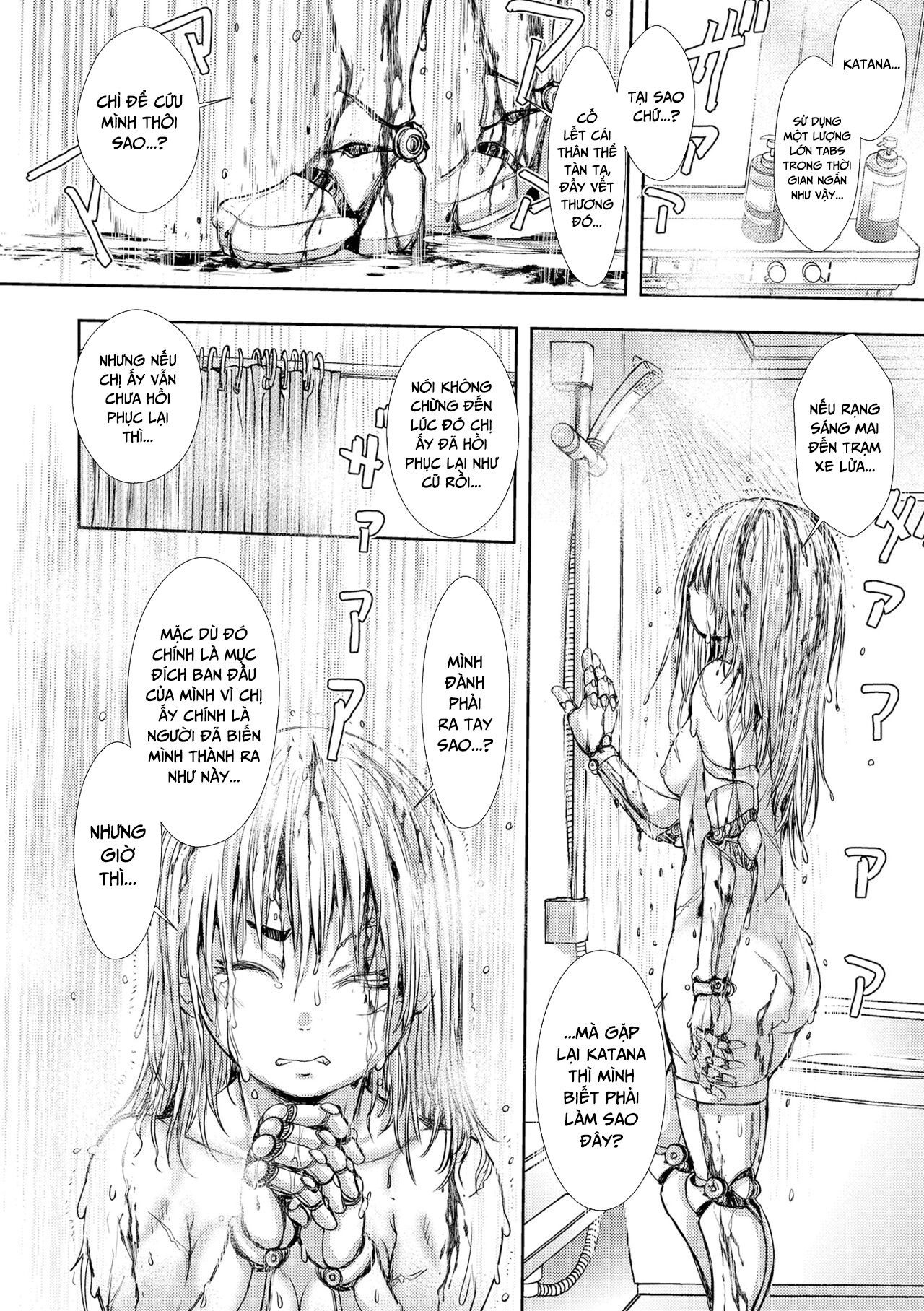 Đọc truyện hentai Thị trấn đen - Chap 9- End