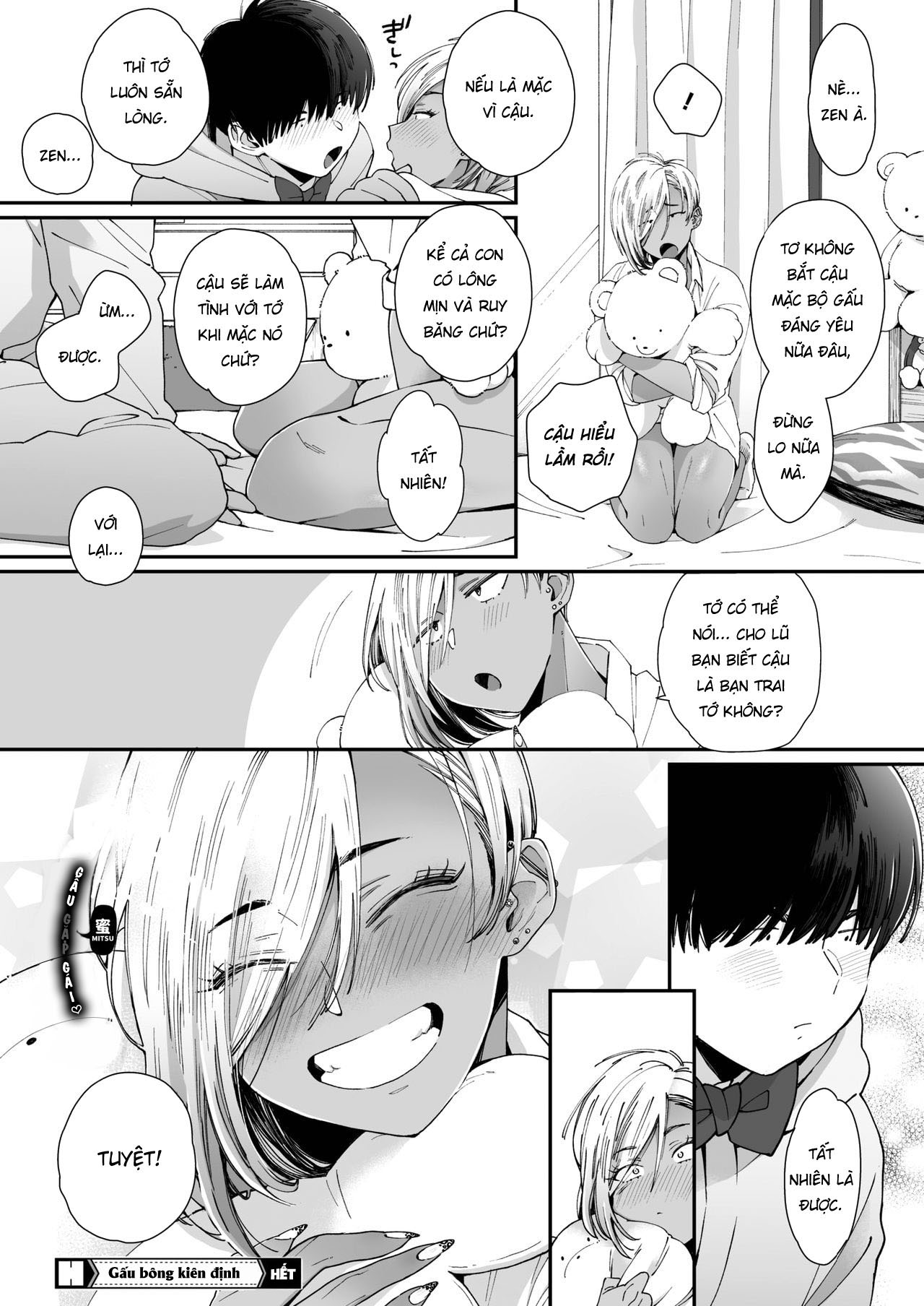 Đọc truyện hentai Gấu bông kiên định - Oneshot [Mía đường]