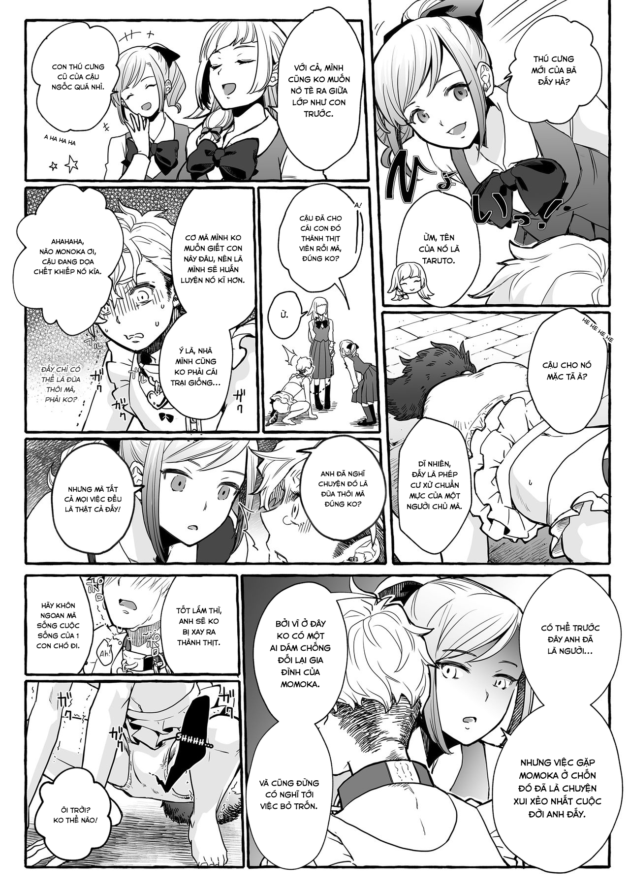 Đọc truyện hentai Osu Inu Ni Metorareta Otoko; ~ Teishuku Na Hanayome Inu No Sodatekata ~ - Oneshot