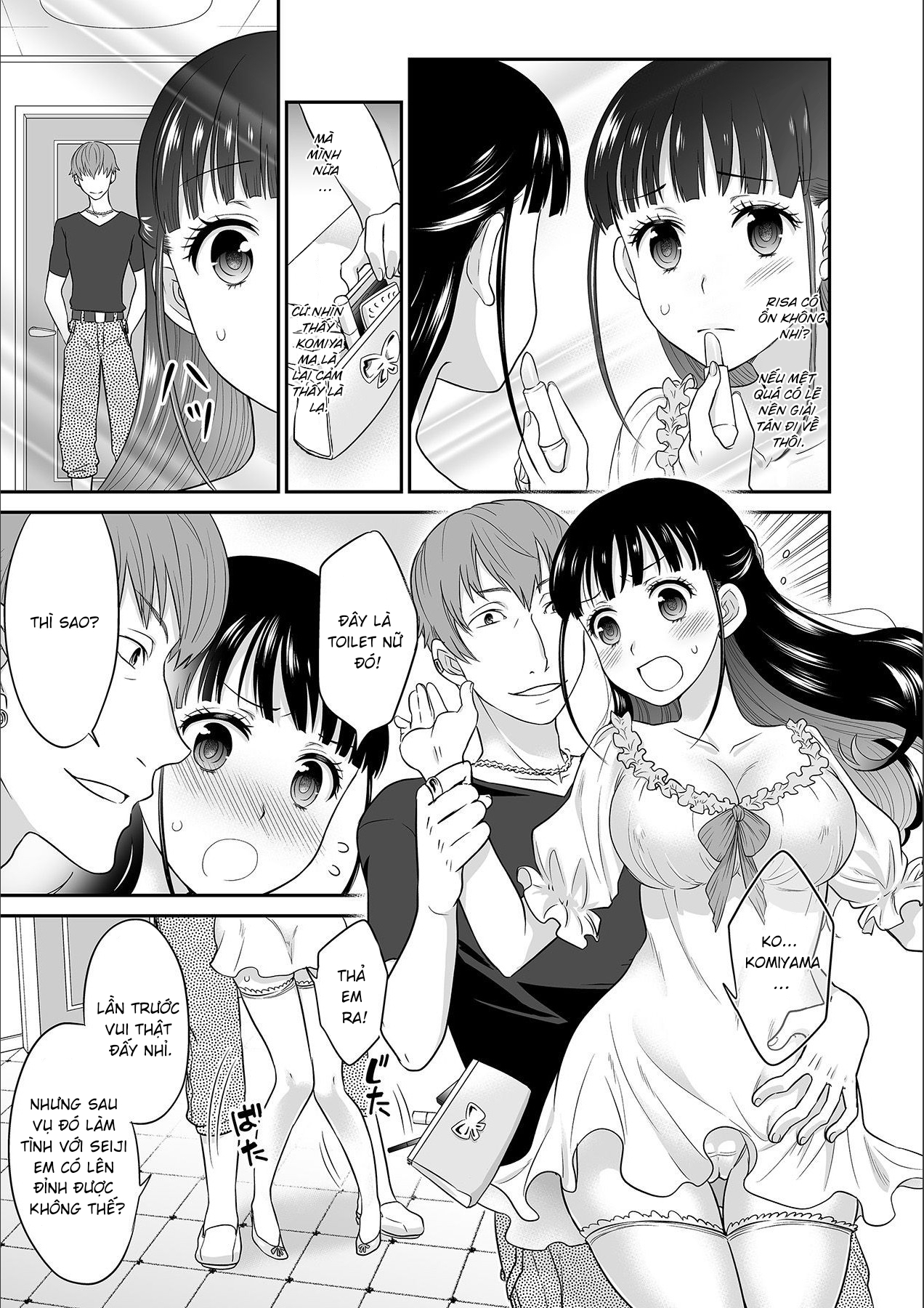 Đọc truyện hentai Anh ta không thể làm em thỏa mãn vậy thì anh có làm được không? - Chap 6