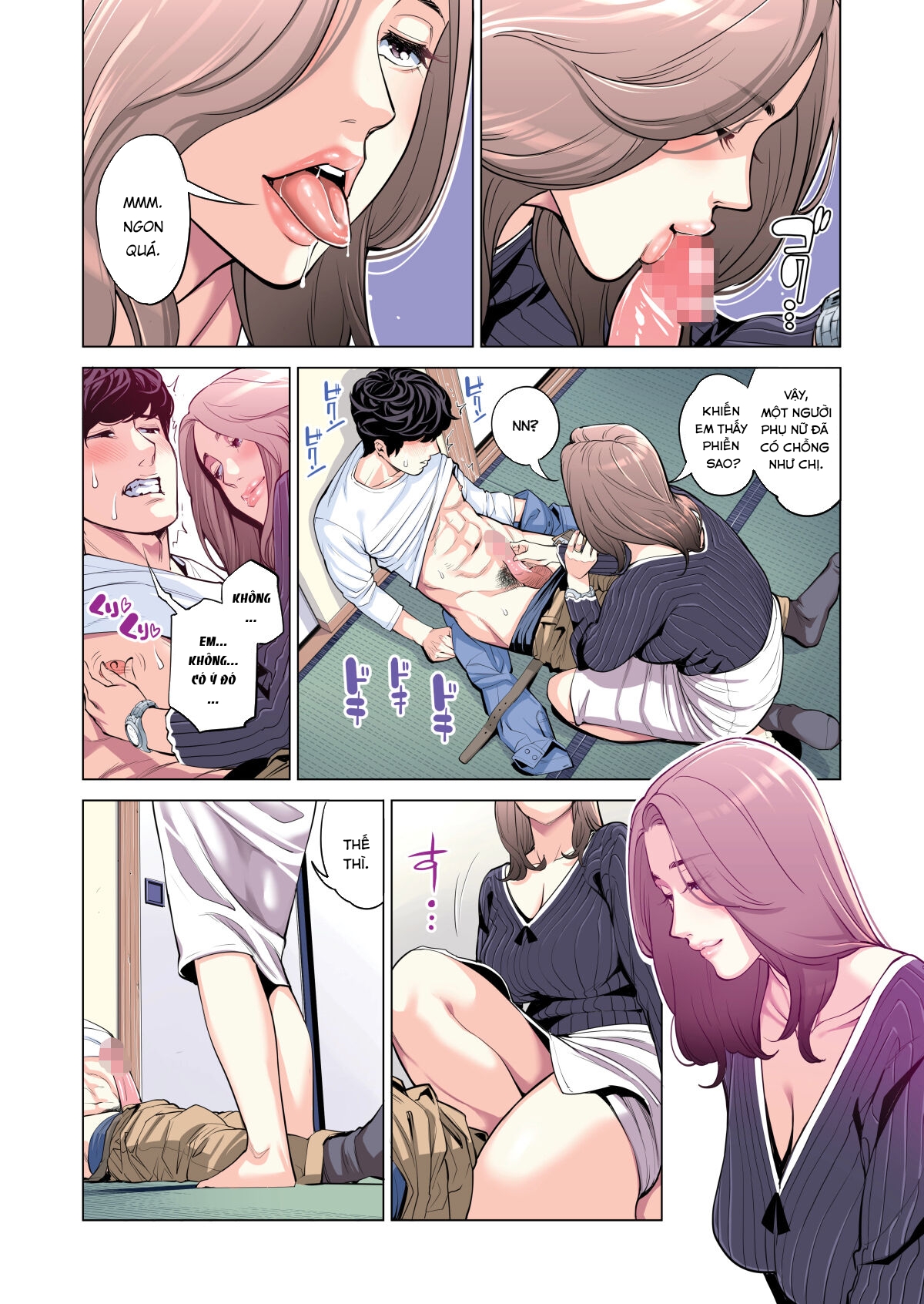 Đọc truyện hentai Những cô trợ lý đã có chồng - Chap 2 full color