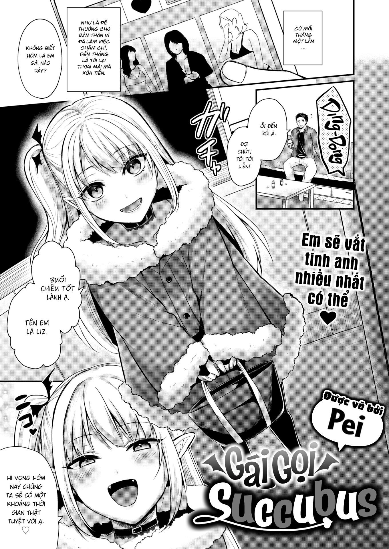Đọc truyện hentai Gái Gọi Succubus - Oneshot