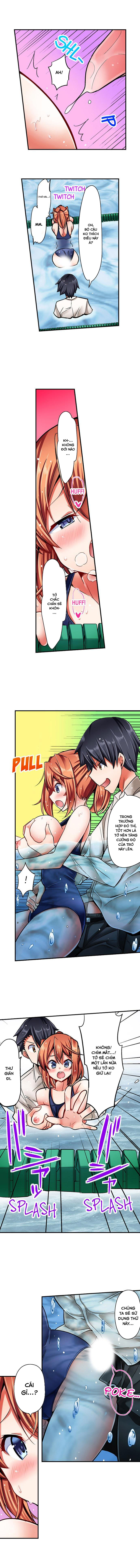 Đọc truyện hentai Tư thế cưỡi ngựa của các cô gái làm cho tôi muốn xuất tinh! - Tập 14: Làm xong thì dạy bơi thôi