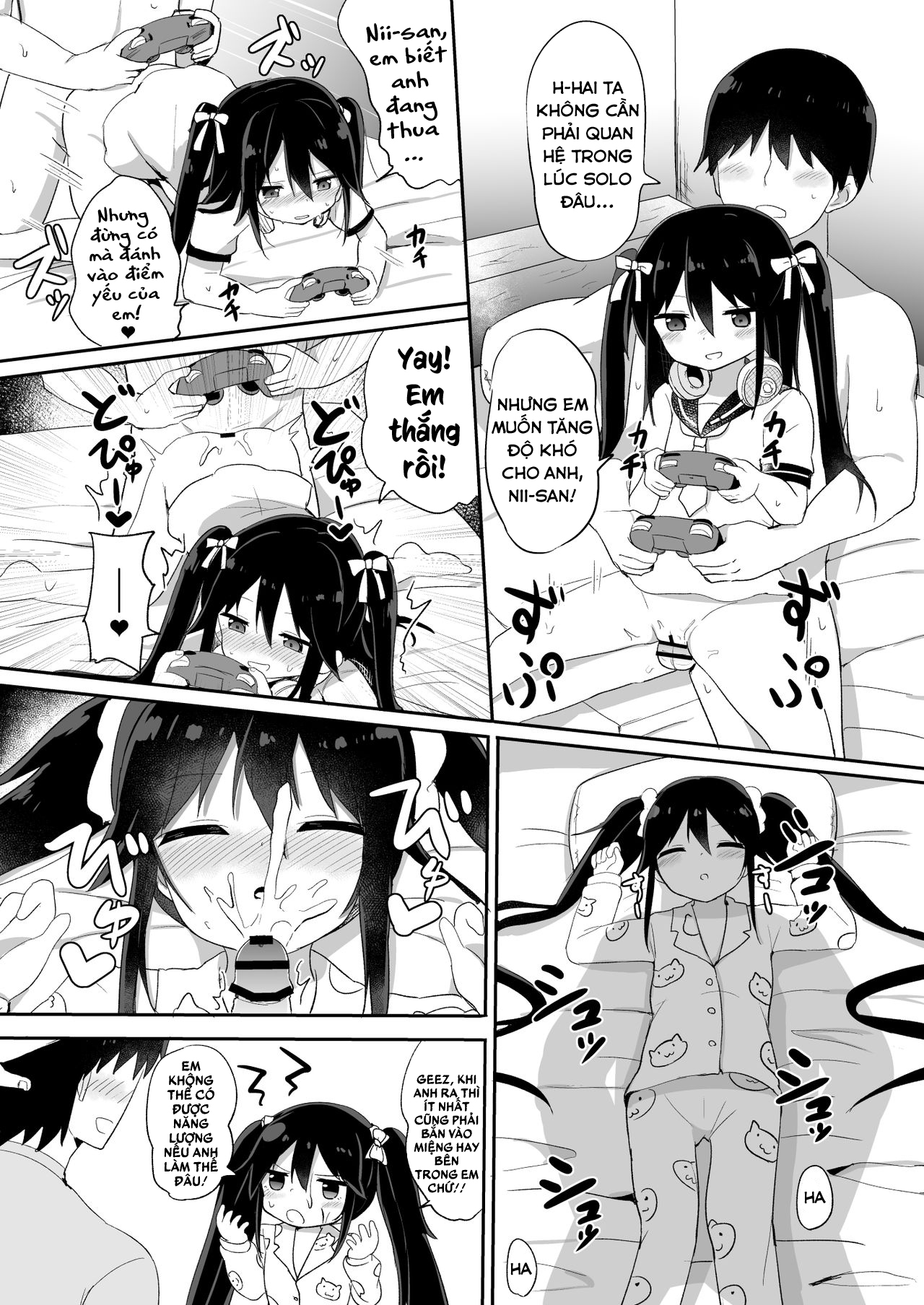 Đọc truyện hentai Đứa em trai succubus - Oneshot - Ngọt