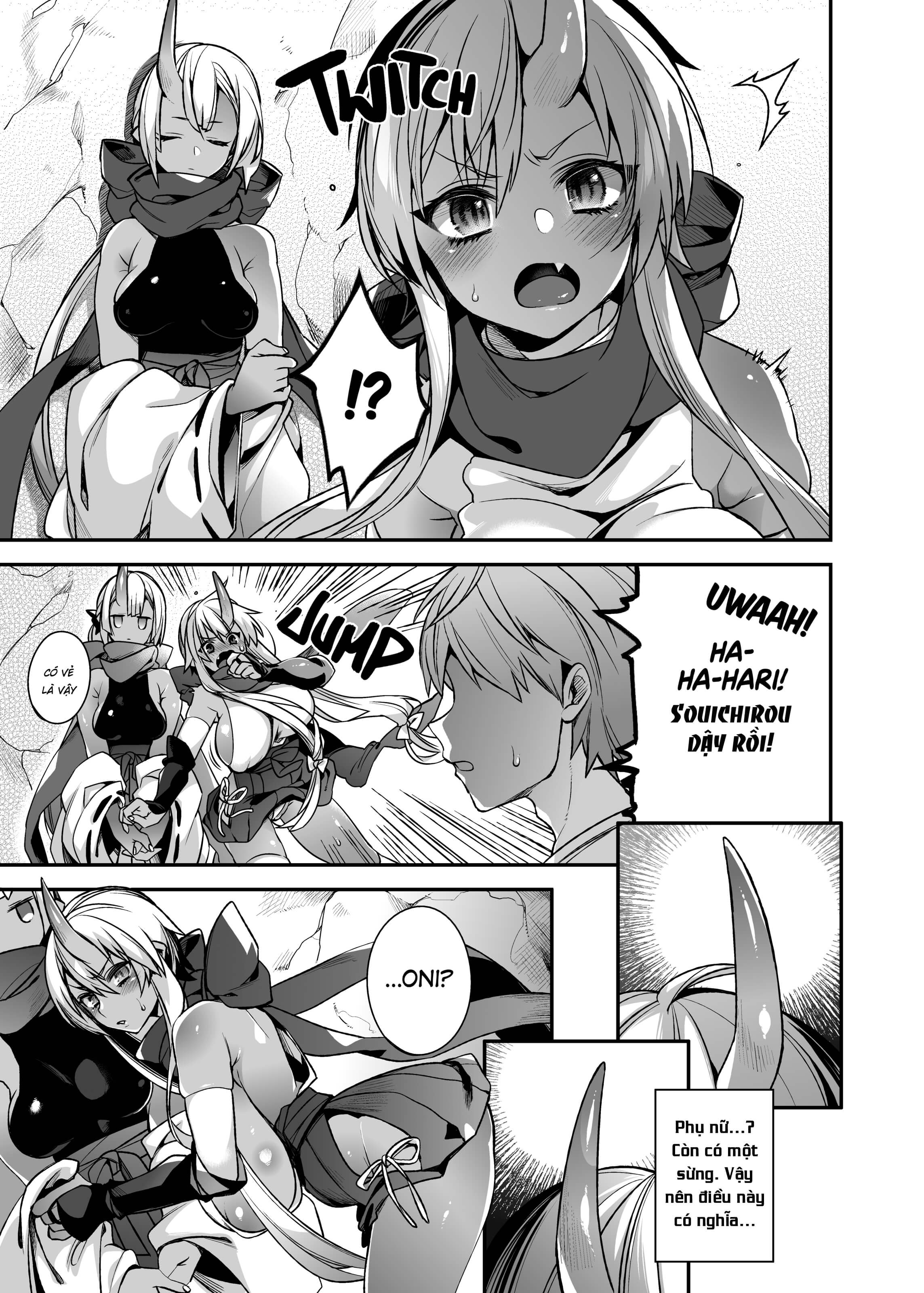 Đọc truyện hentai Địt nhau với chị em nhà quỷ - Chap 1