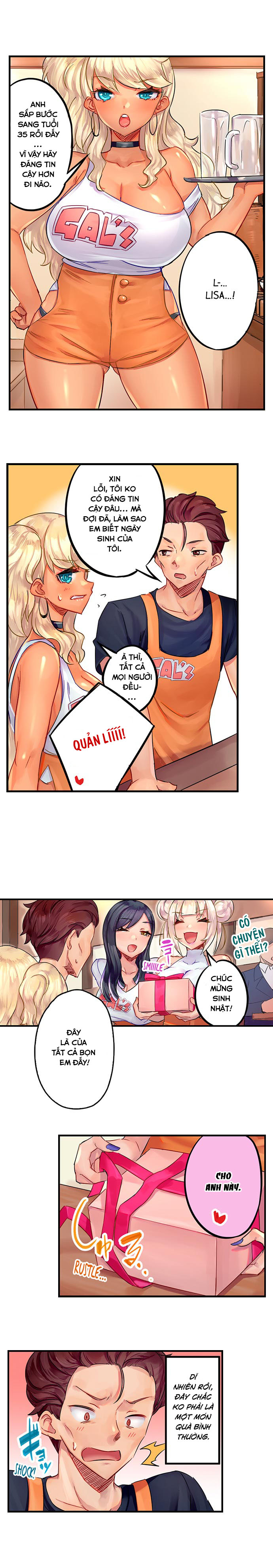 Đọc truyện hentai Trở thành anh quản lí khiến cô gái rám nắng này lên đỉnh - Tập 1: Khởi đầu anh của quản lí