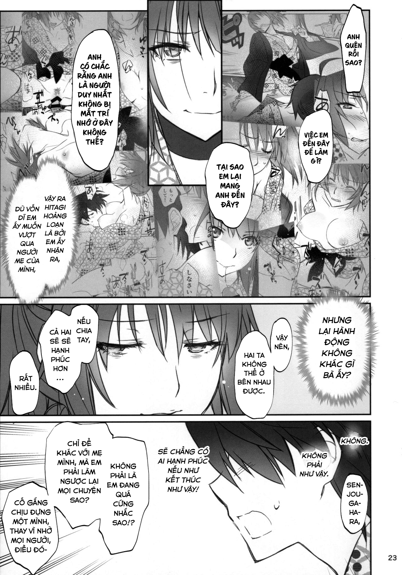 Đọc truyện hentai Hitagi family (Bakemonogatari) - Chap 3.1