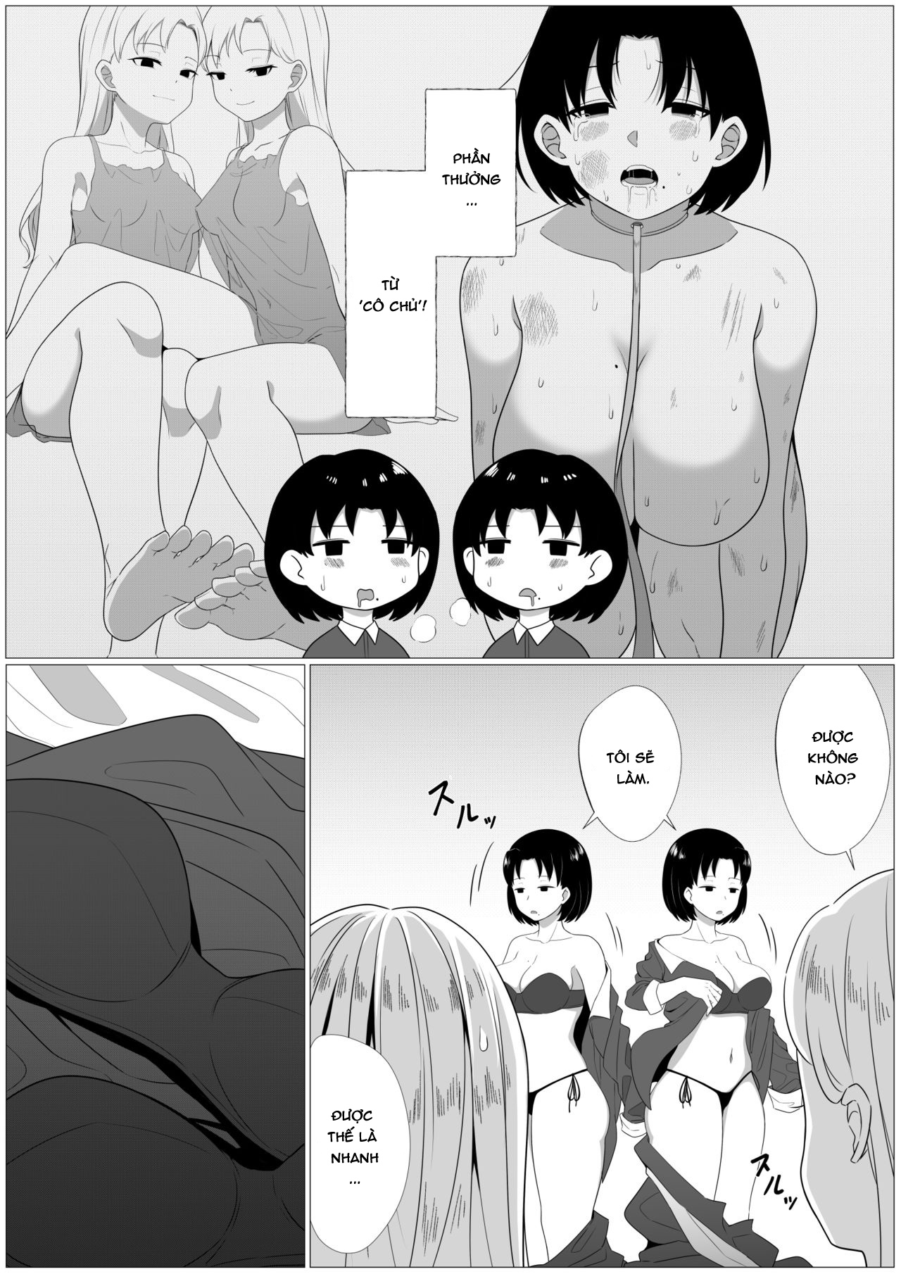 Đọc truyện hentai Nhân Bản - Chap 3
